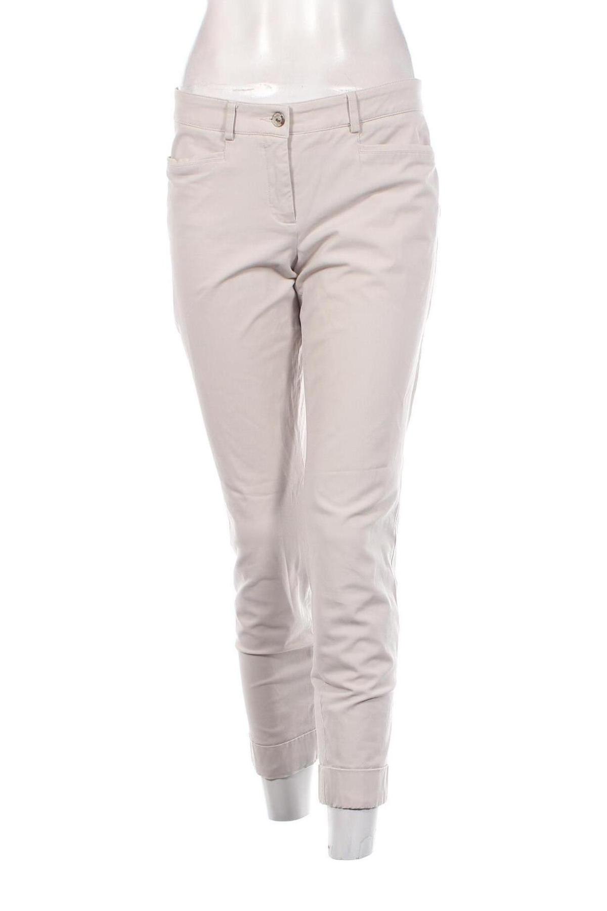 Damenhose Cambio, Größe M, Farbe Beige, Preis 21,99 €