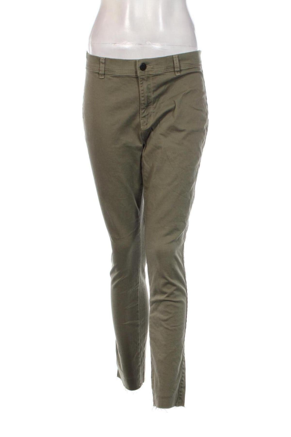 Pantaloni de femei Denim 1982, Mărime M, Culoare Verde, Preț 23,99 Lei