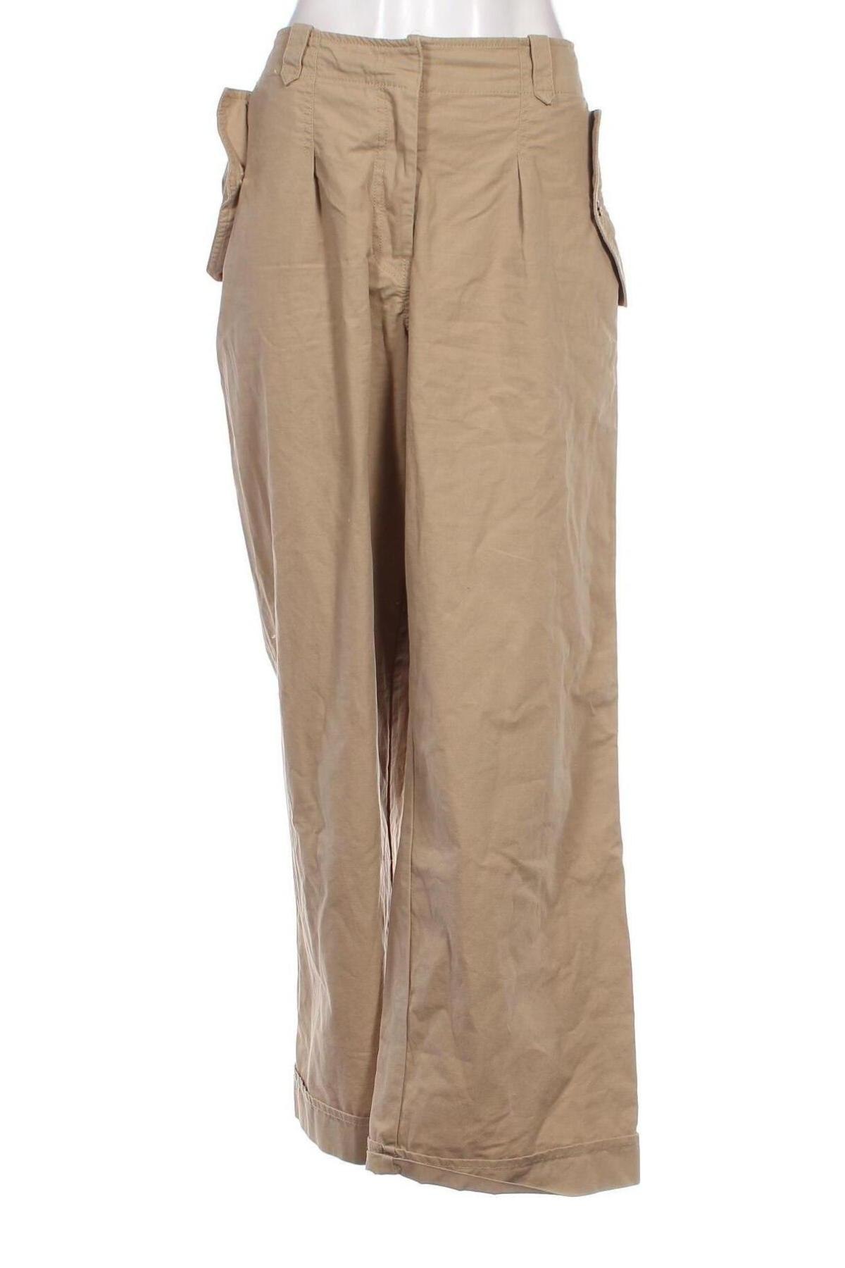 Damenhose Denim Co., Größe L, Farbe Beige, Preis € 8,99