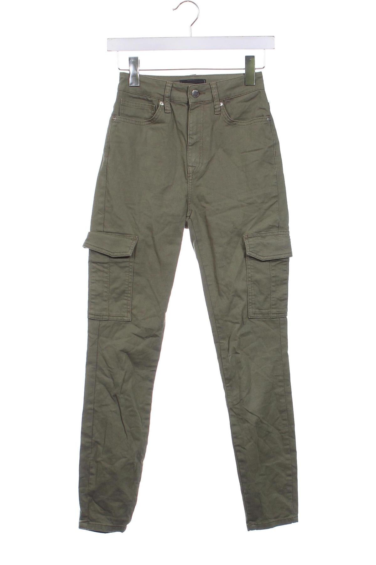 Pantaloni de femei Flat Top, Mărime XS, Culoare Verde, Preț 38,99 Lei