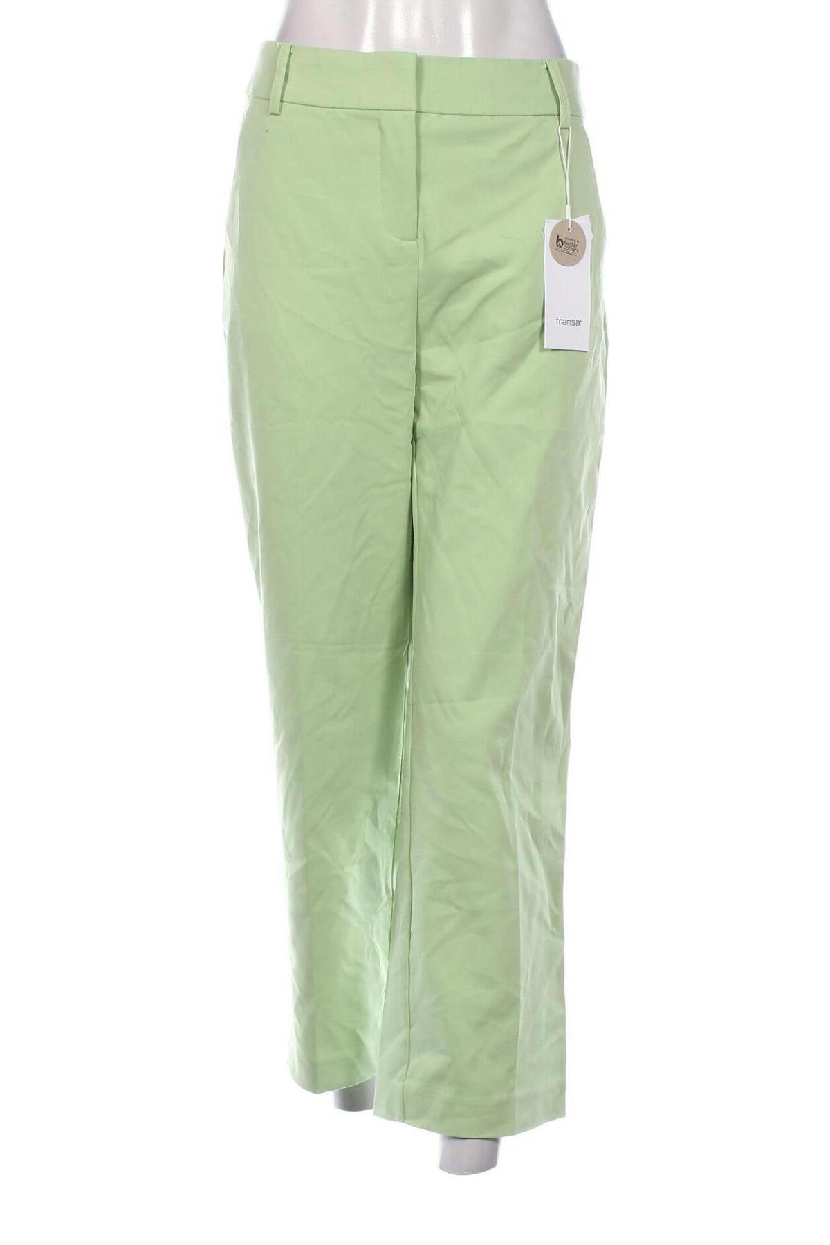 Pantaloni de femei Fransa, Mărime M, Culoare Verde, Preț 122,99 Lei