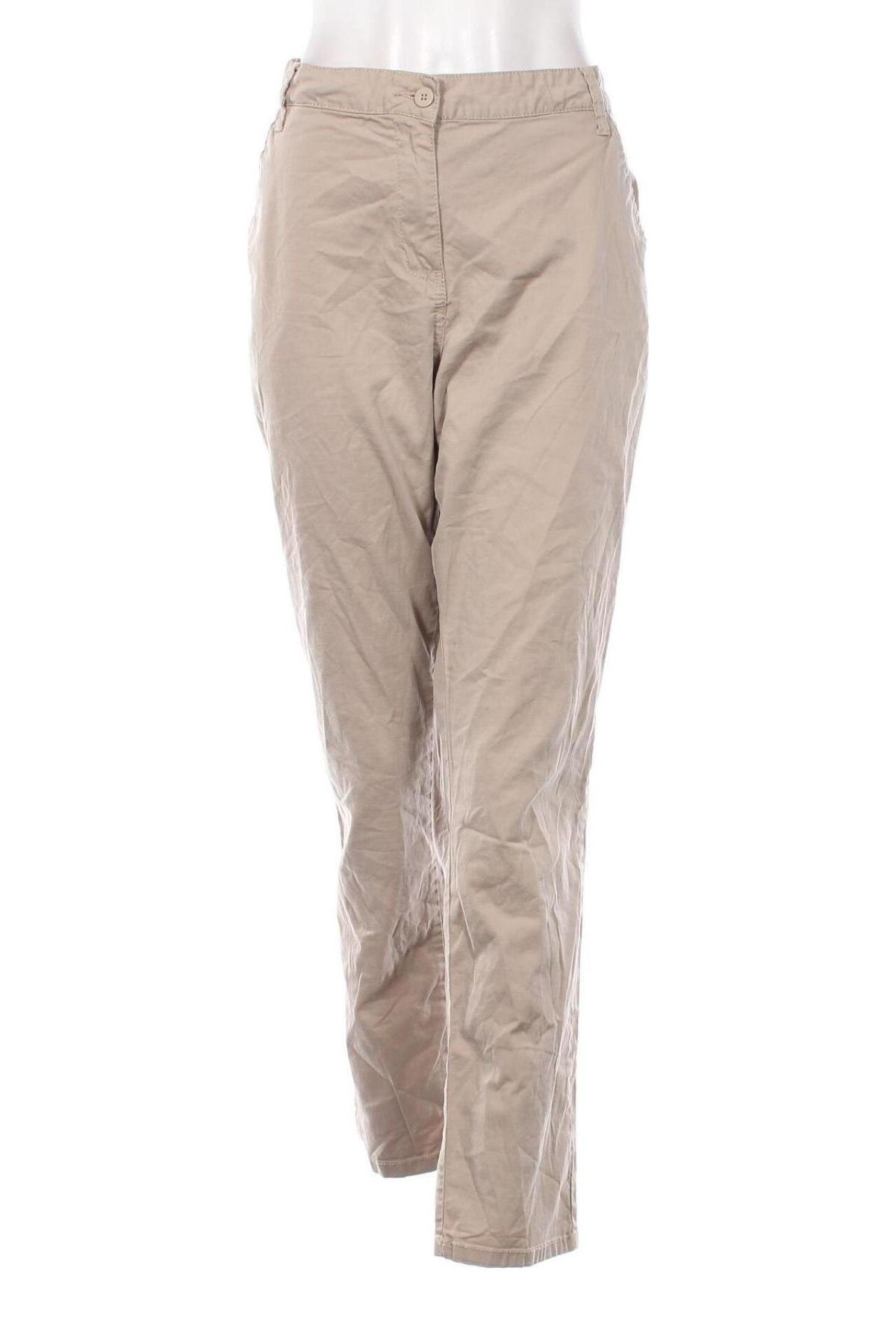 Damenhose Gina Benotti, Größe XL, Farbe Beige, Preis 9,49 €