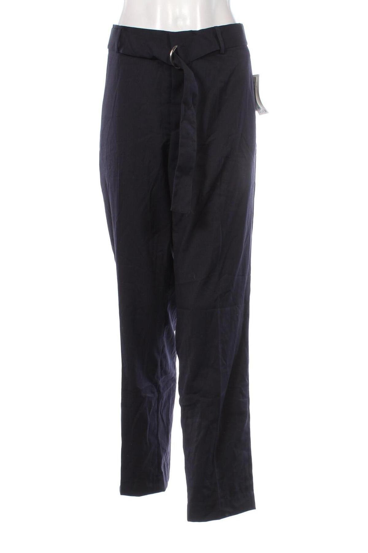 Pantaloni de femei H&M, Mărime 4XL, Culoare Albastru, Preț 53,99 Lei