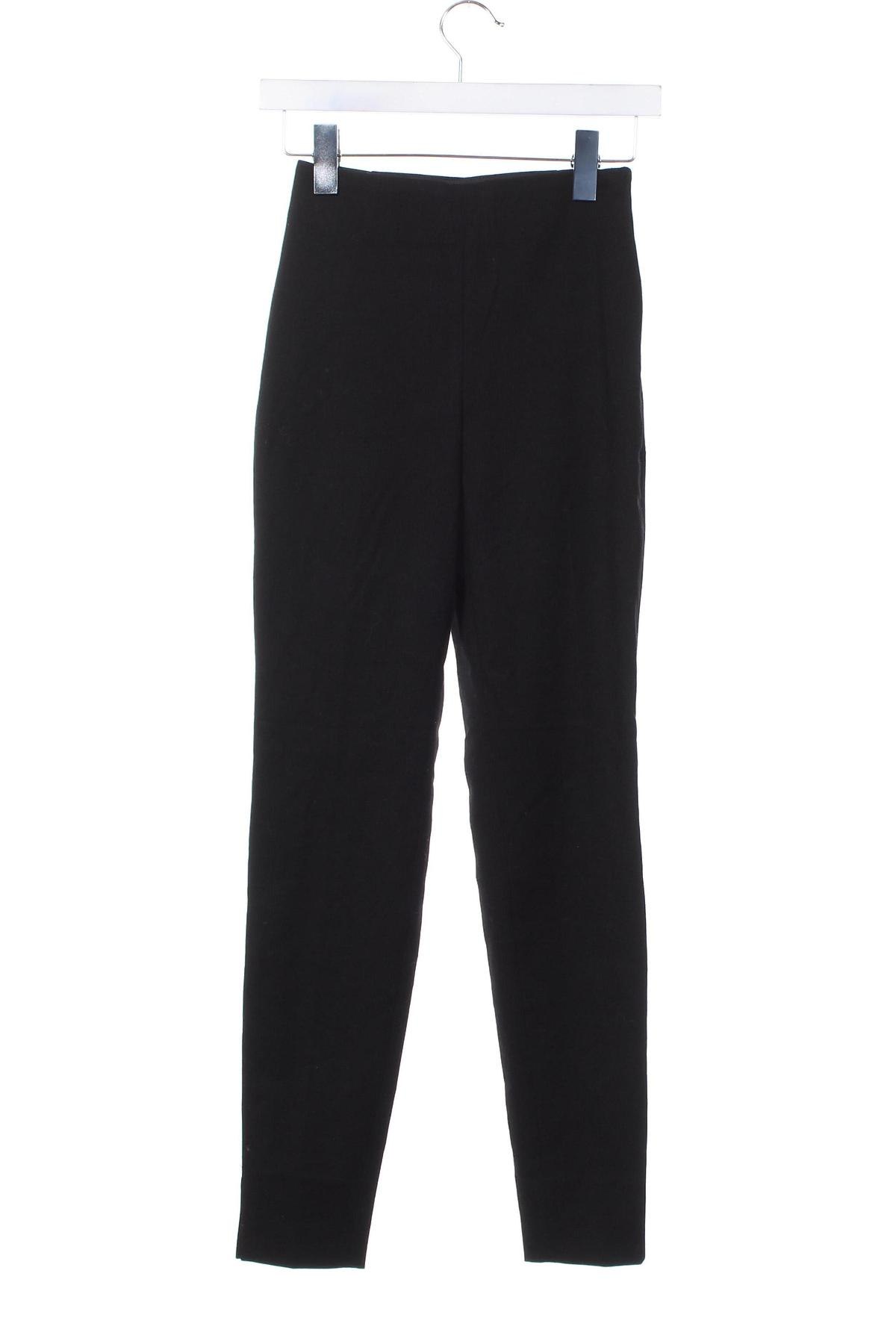 Pantaloni de femei H&M, Mărime XXS, Culoare Negru, Preț 43,99 Lei