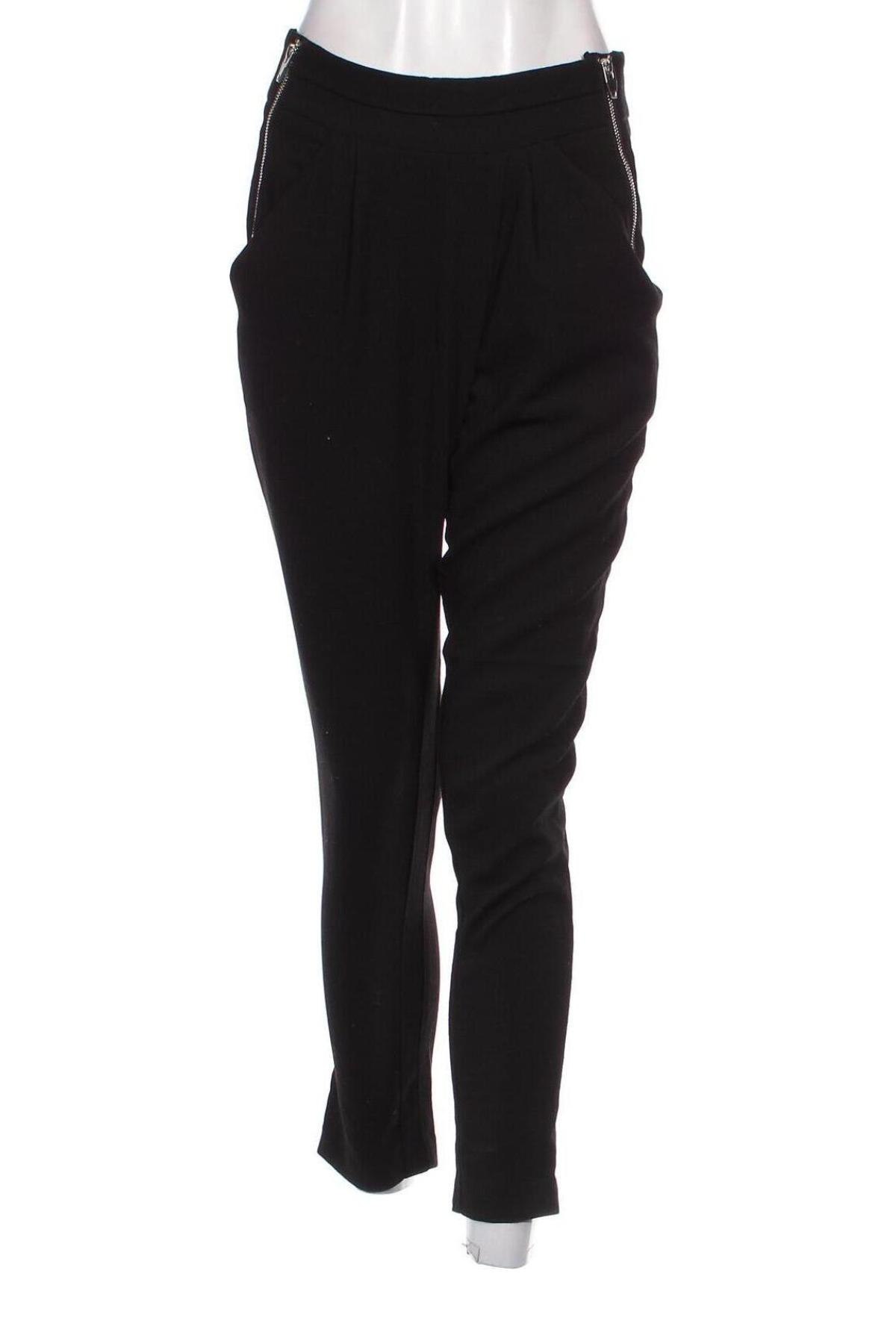 Pantaloni de femei H&M, Mărime XS, Culoare Negru, Preț 62,99 Lei