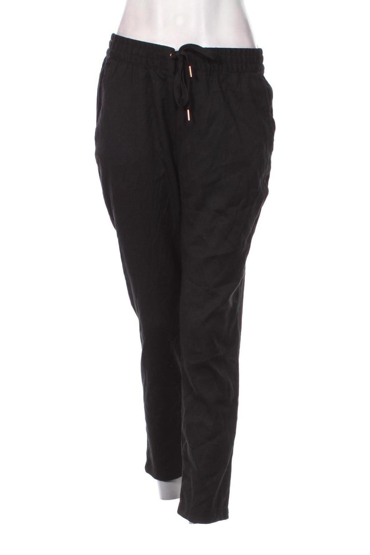 Pantaloni de femei H&M L.O.G.G., Mărime L, Culoare Negru, Preț 48,99 Lei