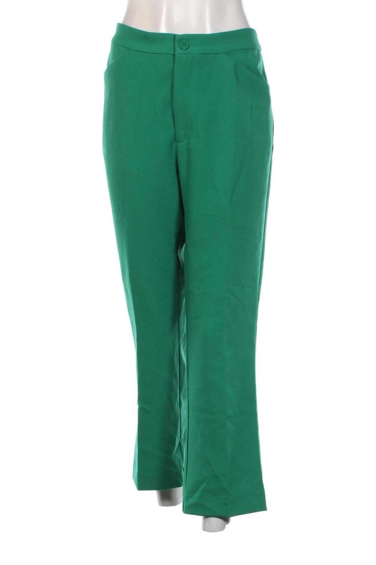 Pantaloni de femei Lindex, Mărime XL, Culoare Verde, Preț 48,99 Lei