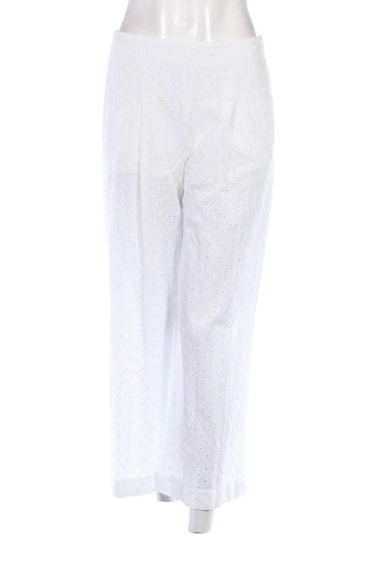 Pantaloni de femei Liviana Conti, Mărime M, Culoare Alb, Preț 463,99 Lei