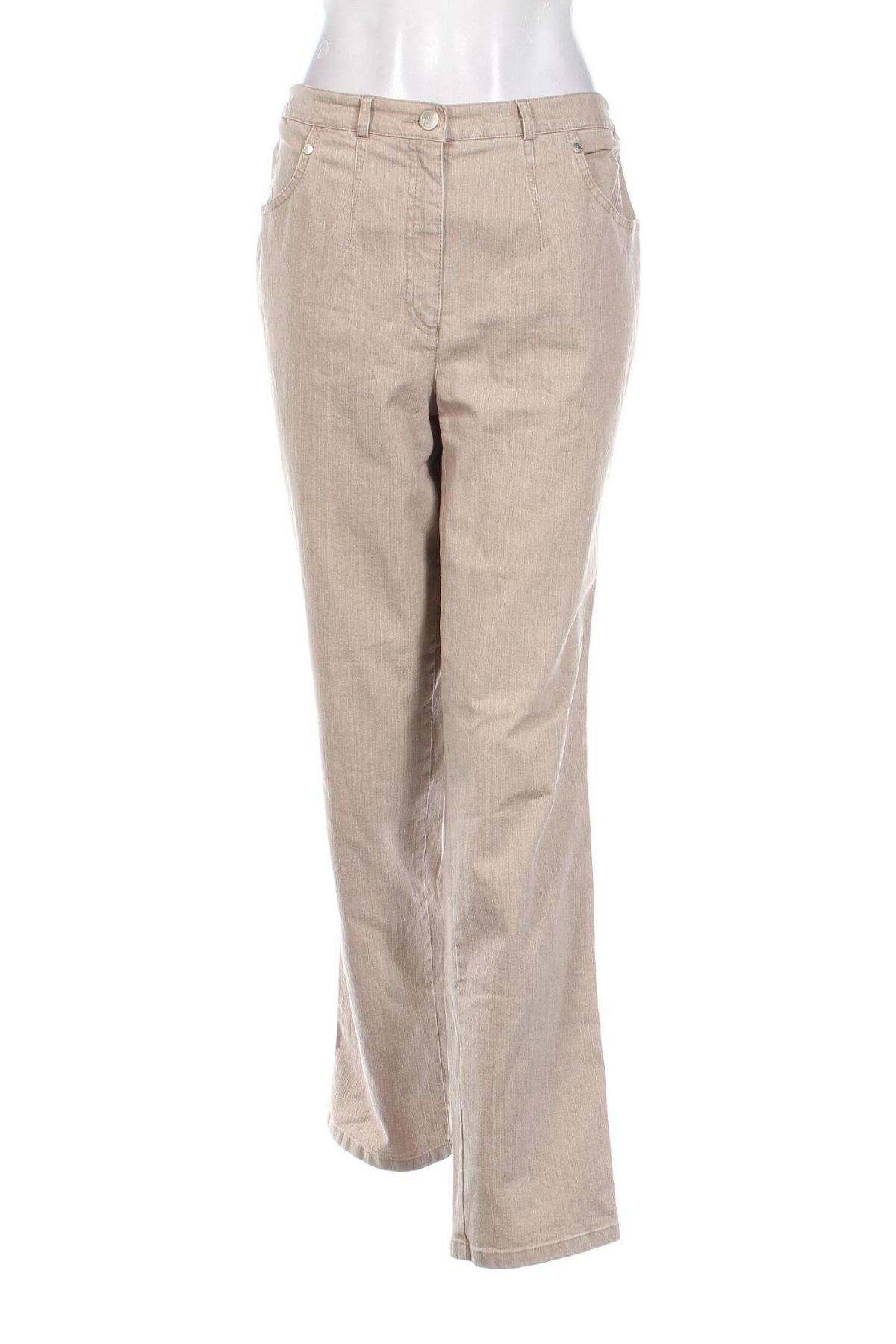 Damenhose Malva, Größe L, Farbe Beige, Preis 8,49 €