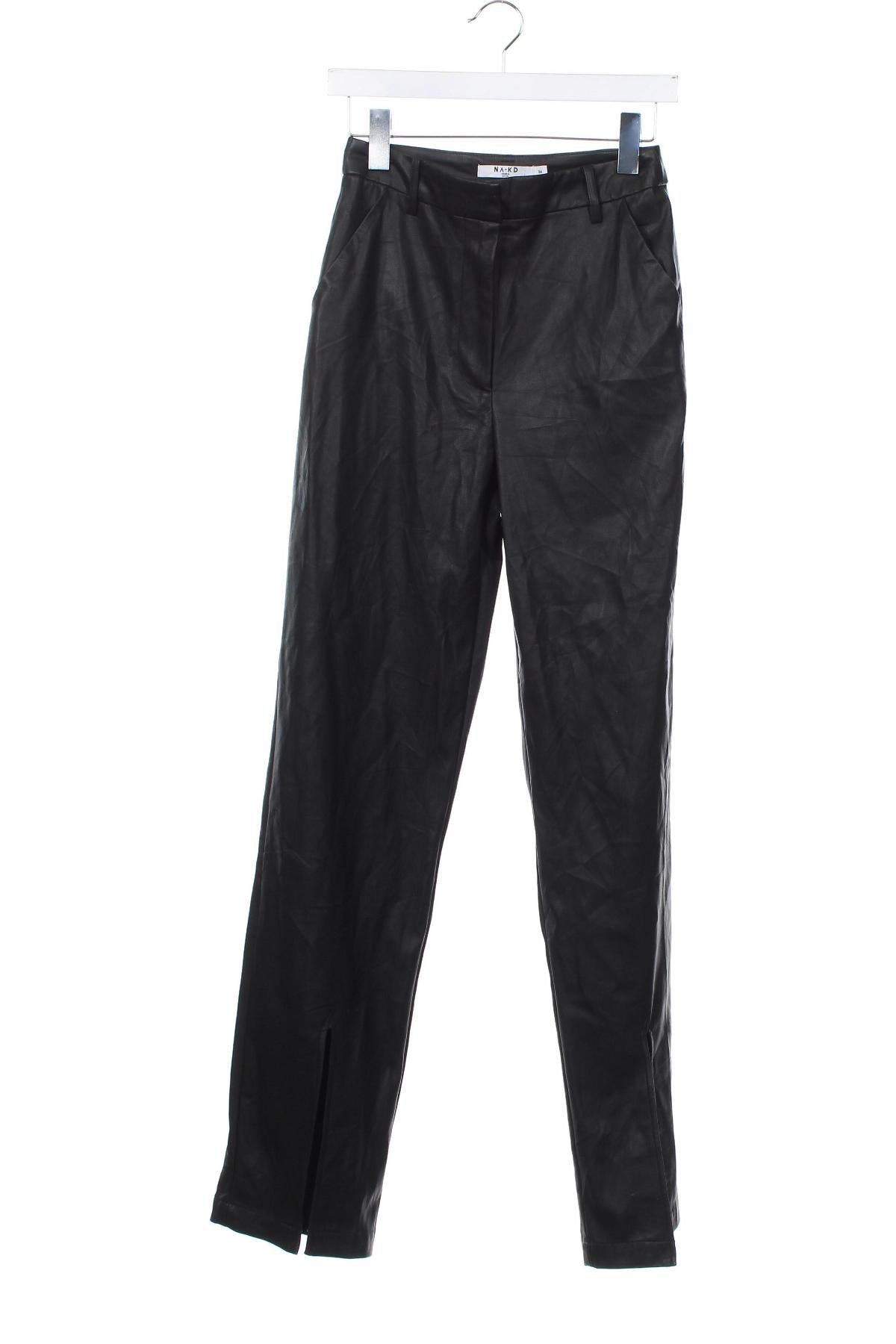 Pantaloni de femei NA-KD, Mărime XS, Culoare Negru, Preț 54,99 Lei