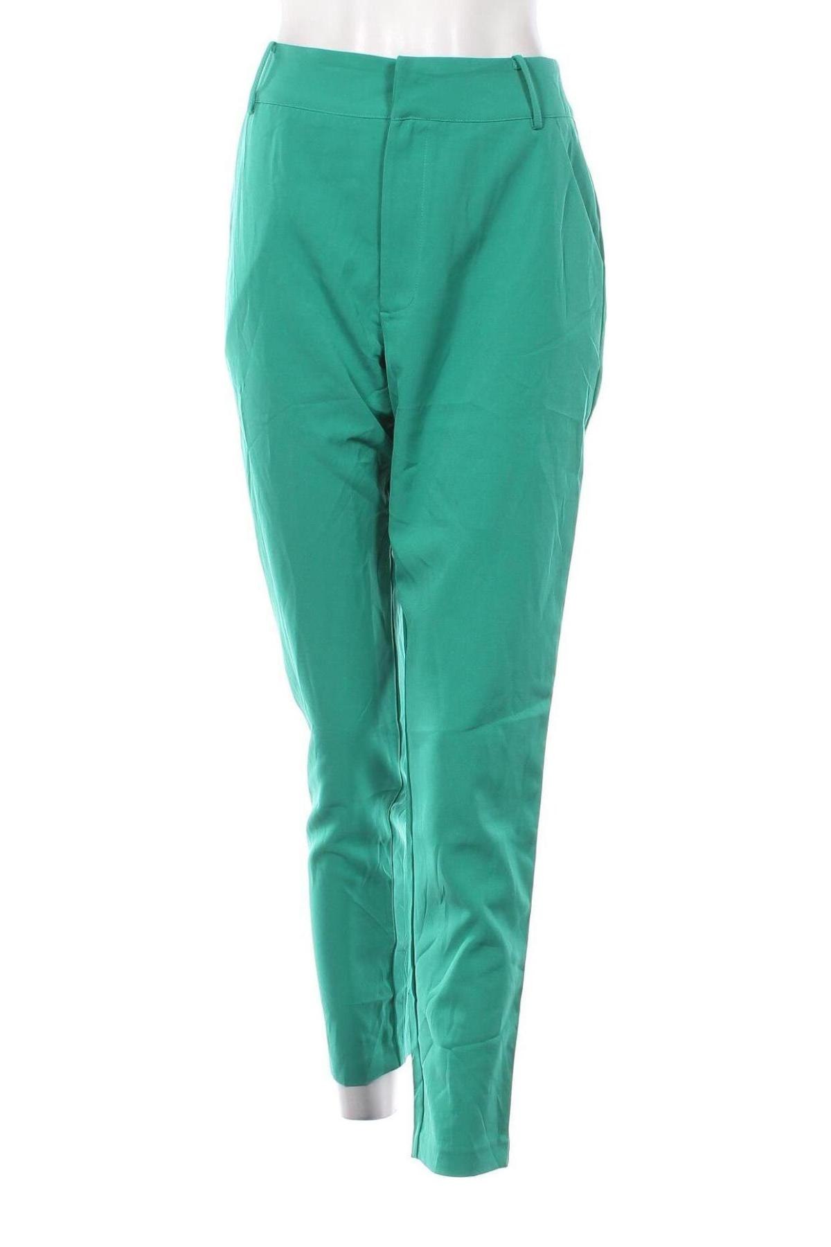 Pantaloni de femei NA-KD, Mărime M, Culoare Verde, Preț 54,99 Lei