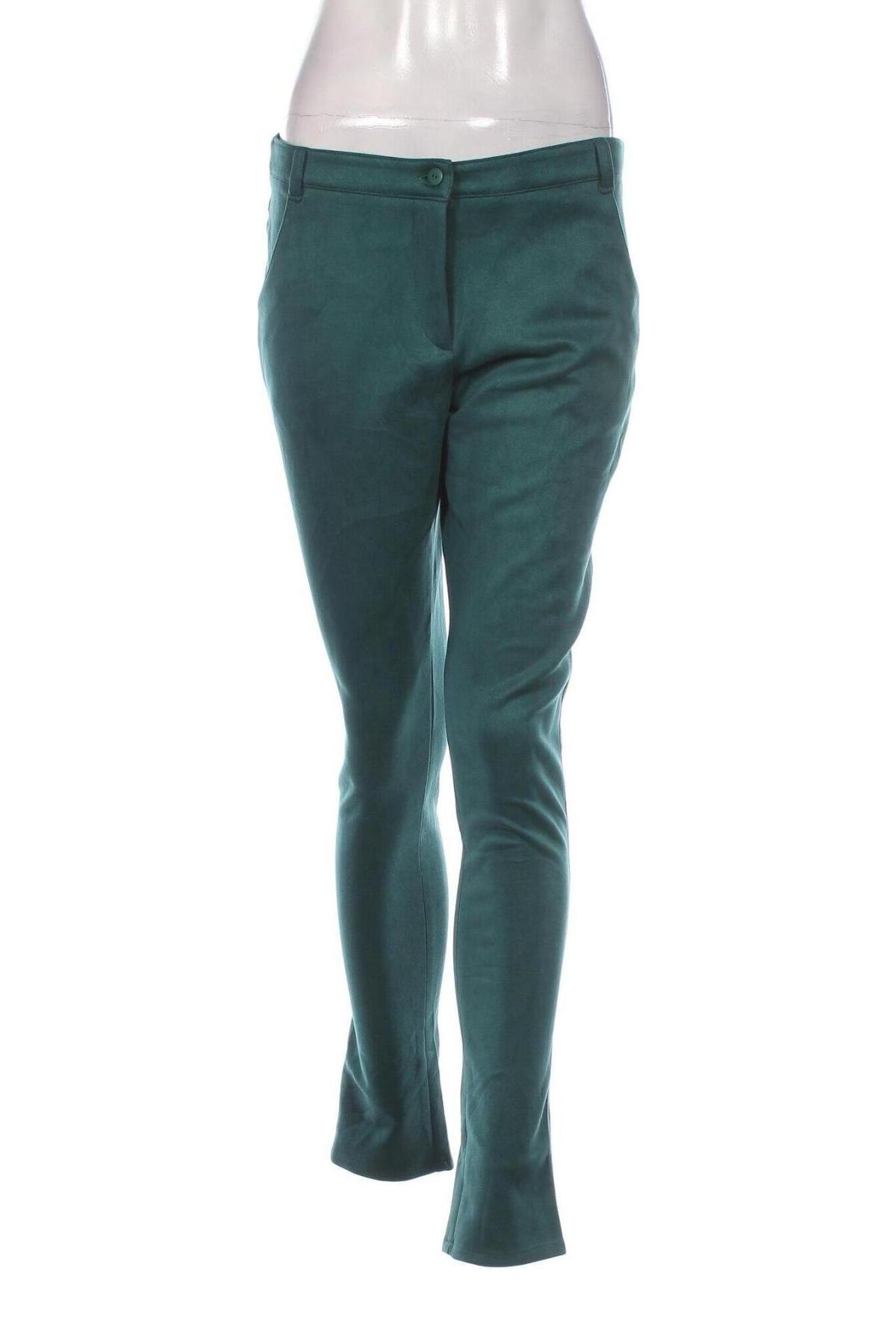 Pantaloni de femei Nife, Mărime M, Culoare Verde, Preț 81,99 Lei