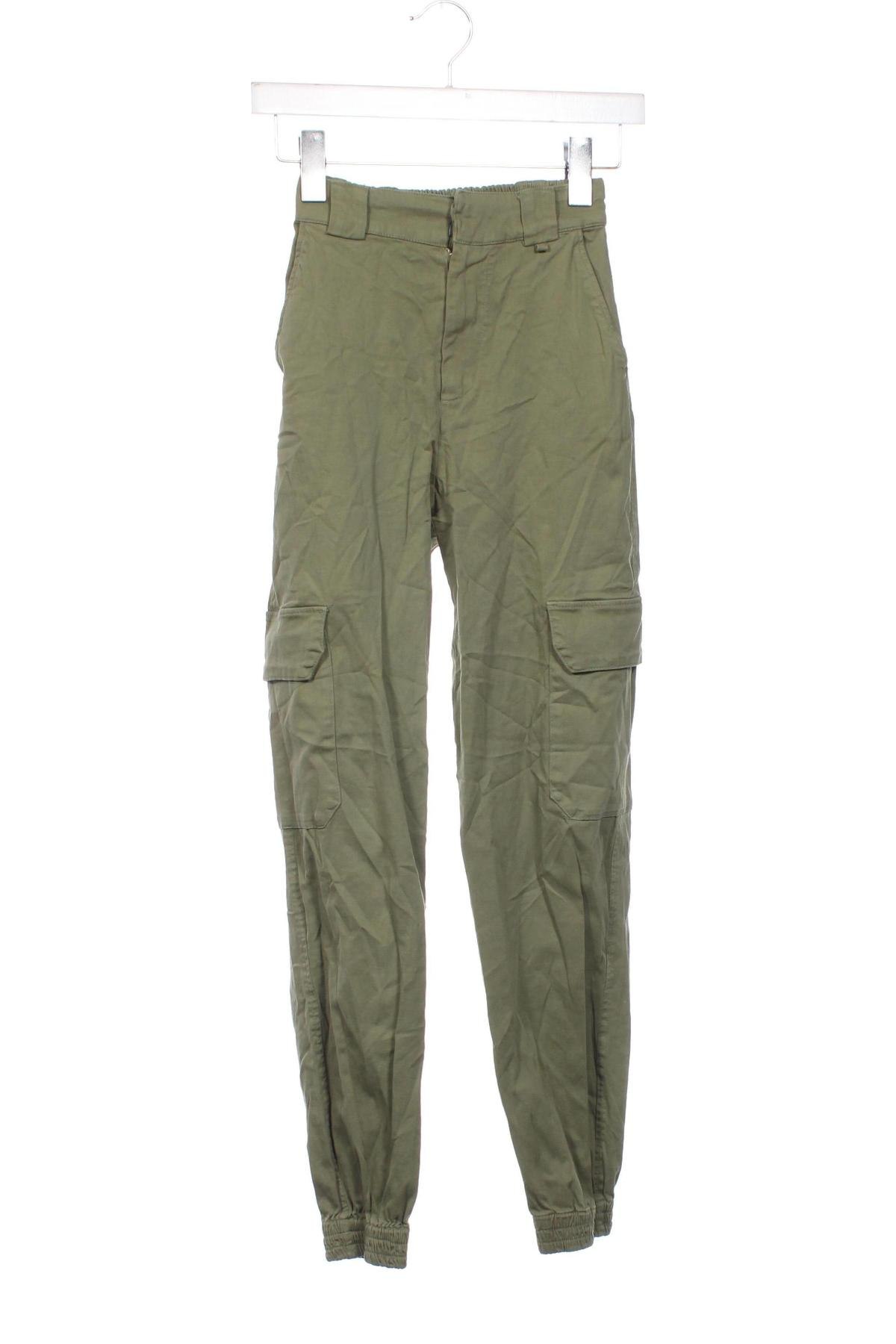 Damenhose Pull&Bear, Größe XXS, Farbe Grün, Preis € 10,49