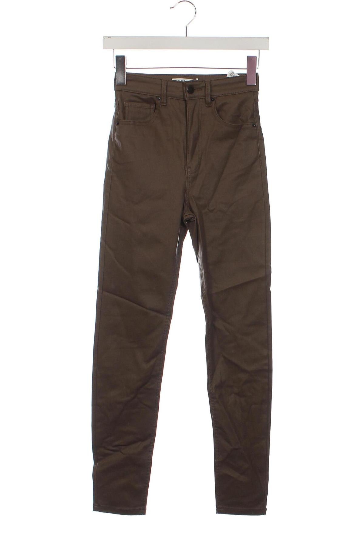 Damenhose Pull&Bear, Größe XS, Farbe Braun, Preis 7,49 €