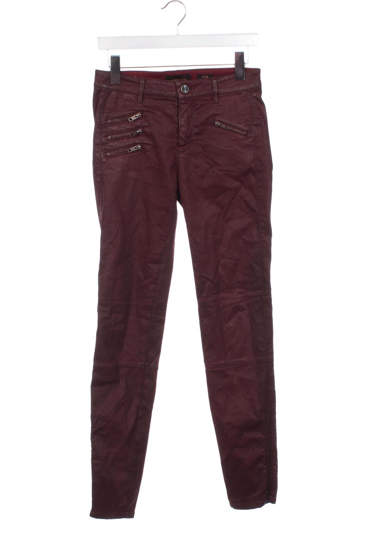 Pantaloni de femei Raffaello Rossi, Mărime XS, Culoare Roșu, Preț 27,99 Lei