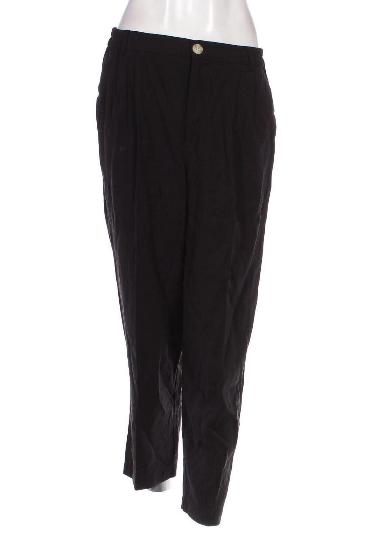 Pantaloni de femei Reserved, Mărime L, Culoare Negru, Preț 40,99 Lei