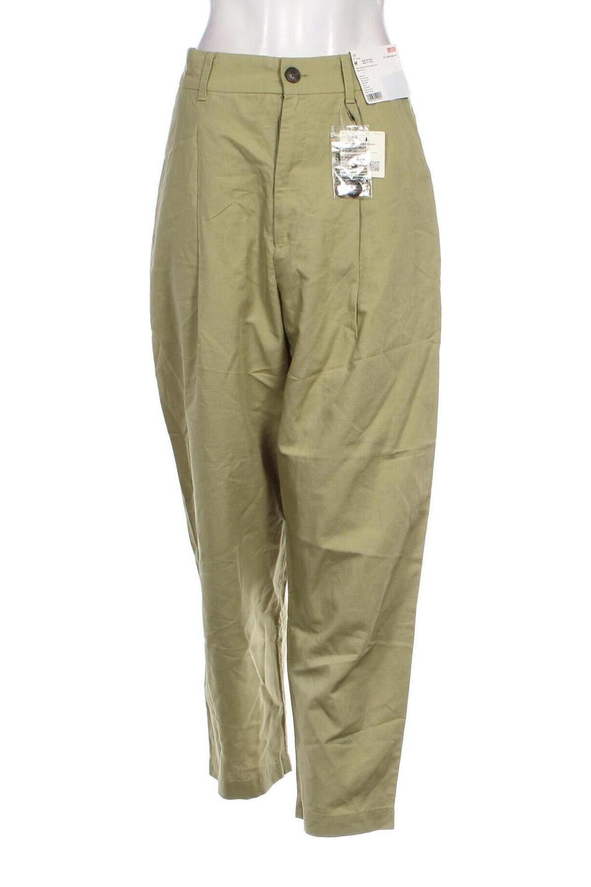 Damenhose Uniqlo, Größe M, Farbe Grün, Preis € 48,00