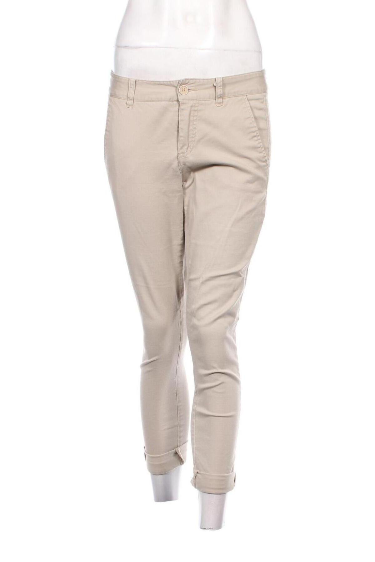 Pantaloni de femei United Colors Of Benetton, Mărime S, Culoare Bej, Preț 68,99 Lei