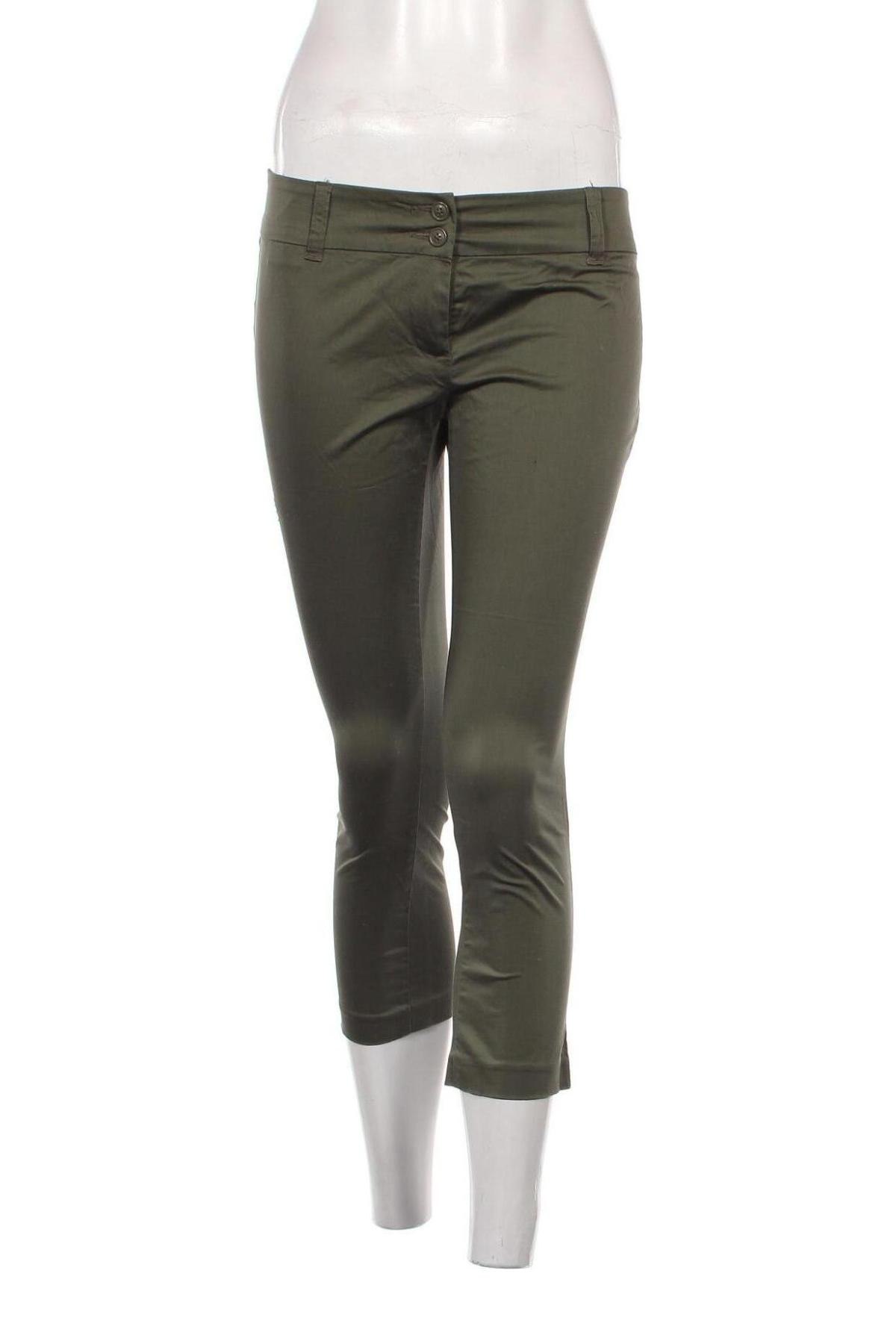 Pantaloni de femei United Colors Of Benetton, Mărime S, Culoare Verde, Preț 68,99 Lei