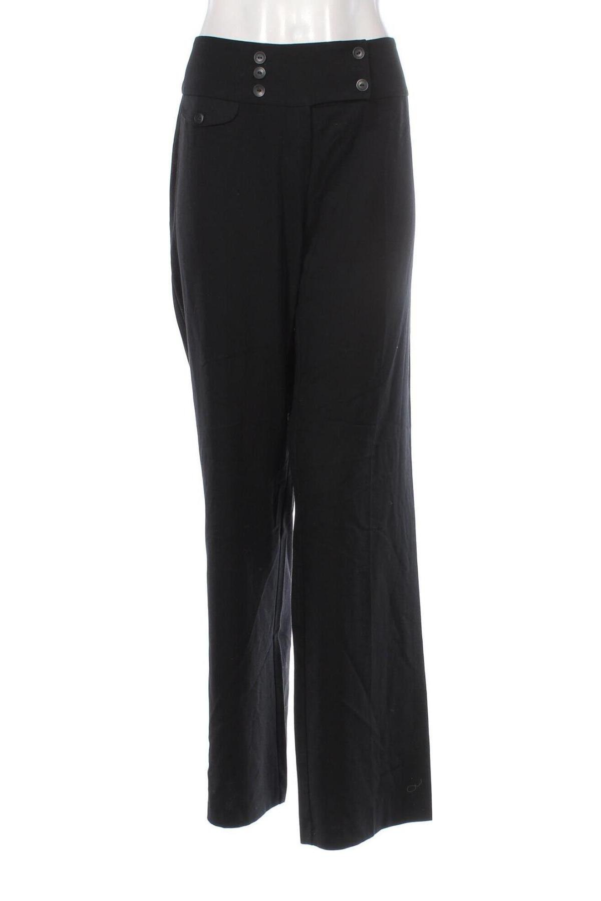 Pantaloni de femei Yessica, Mărime L, Culoare Negru, Preț 48,99 Lei