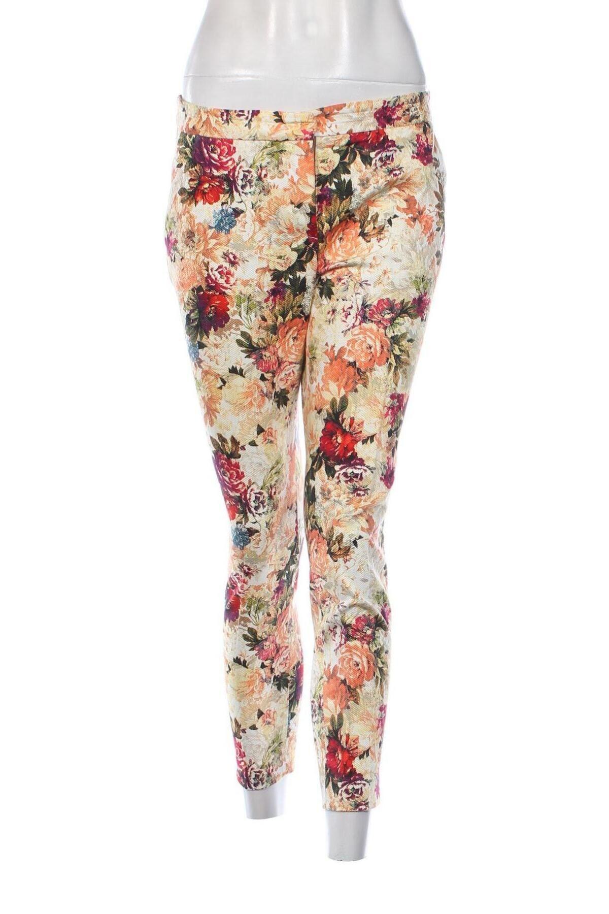 Pantaloni de femei Zara, Mărime M, Culoare Multicolor, Preț 38,99 Lei