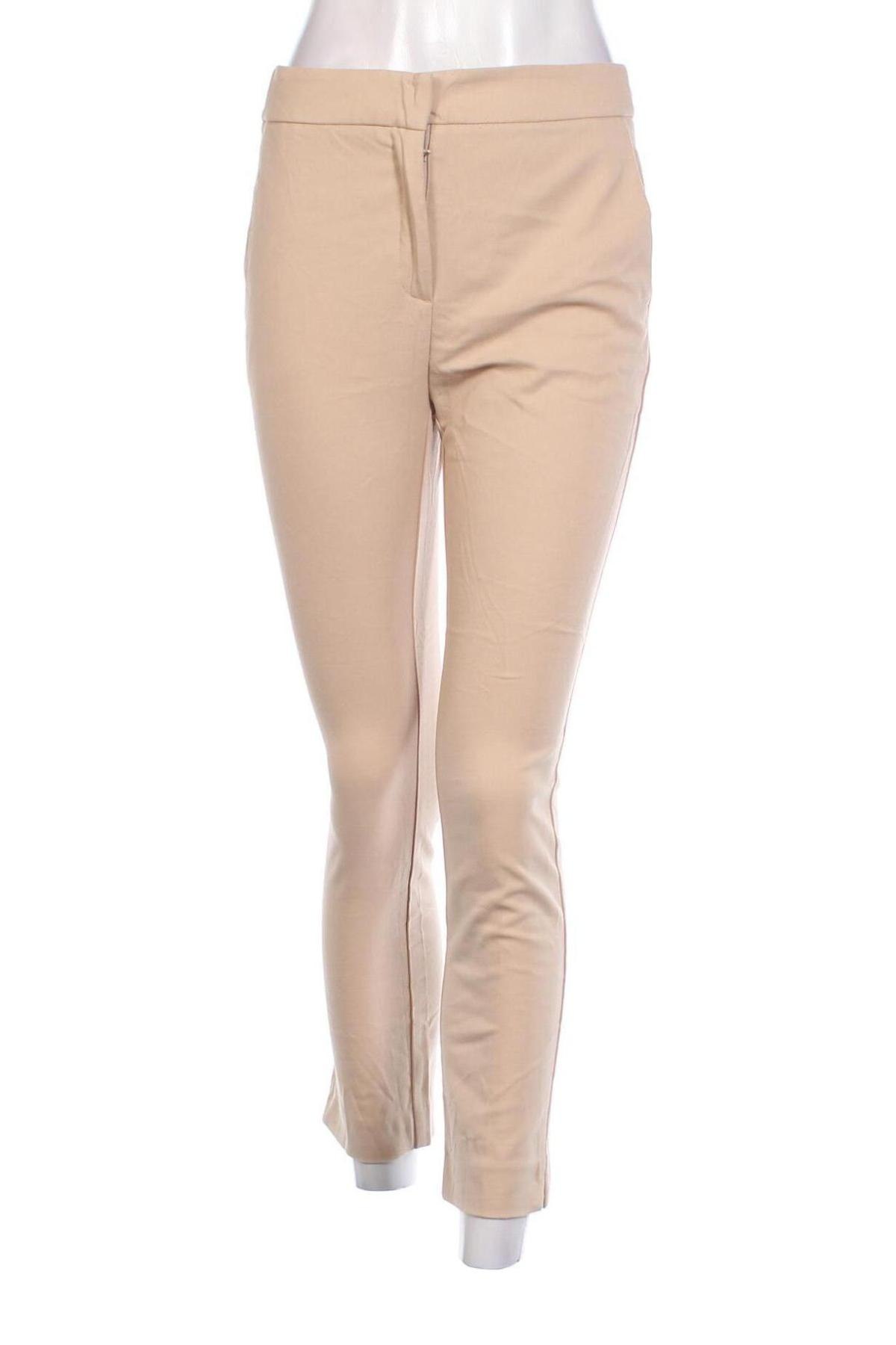 Damenhose Zara, Größe M, Farbe Beige, Preis 5,99 €