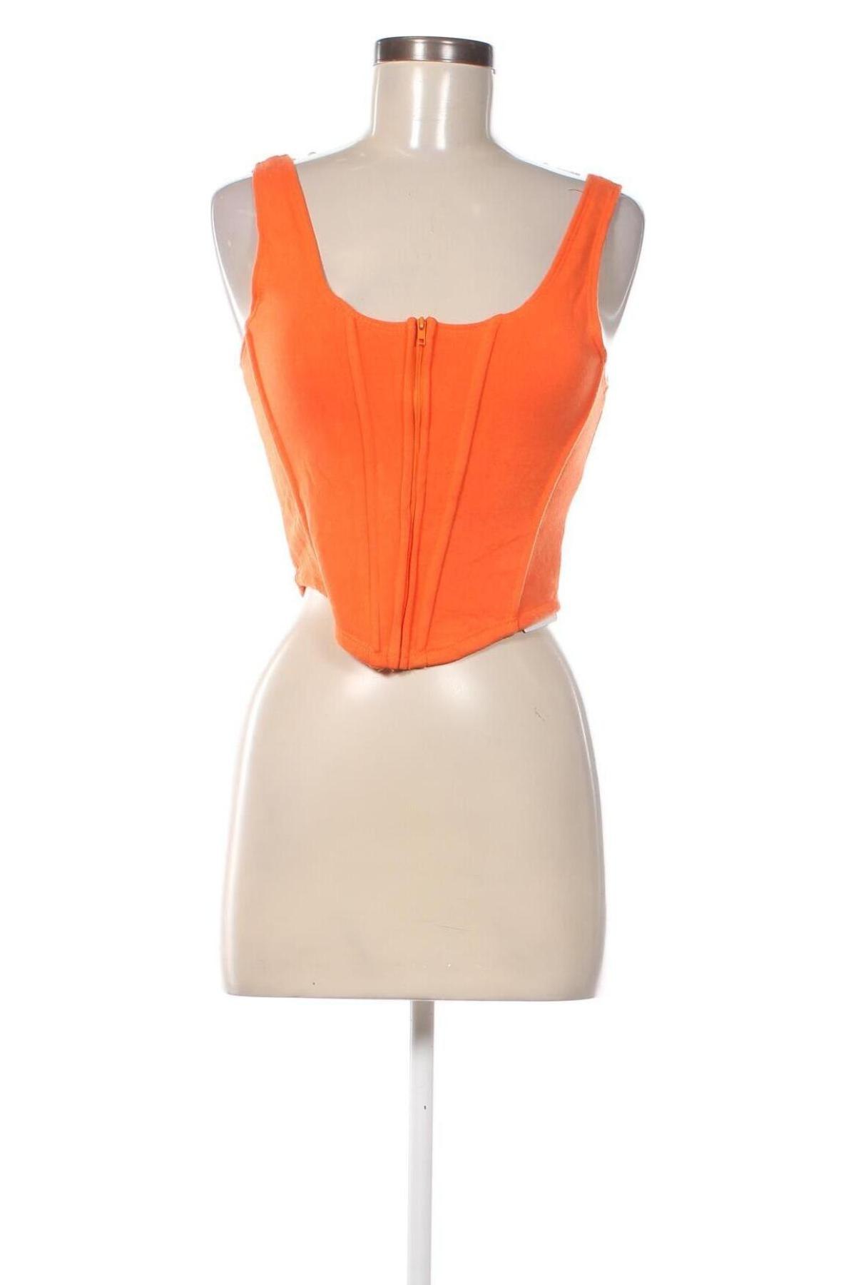 Damentop, Größe L, Farbe Orange, Preis 3,99 €