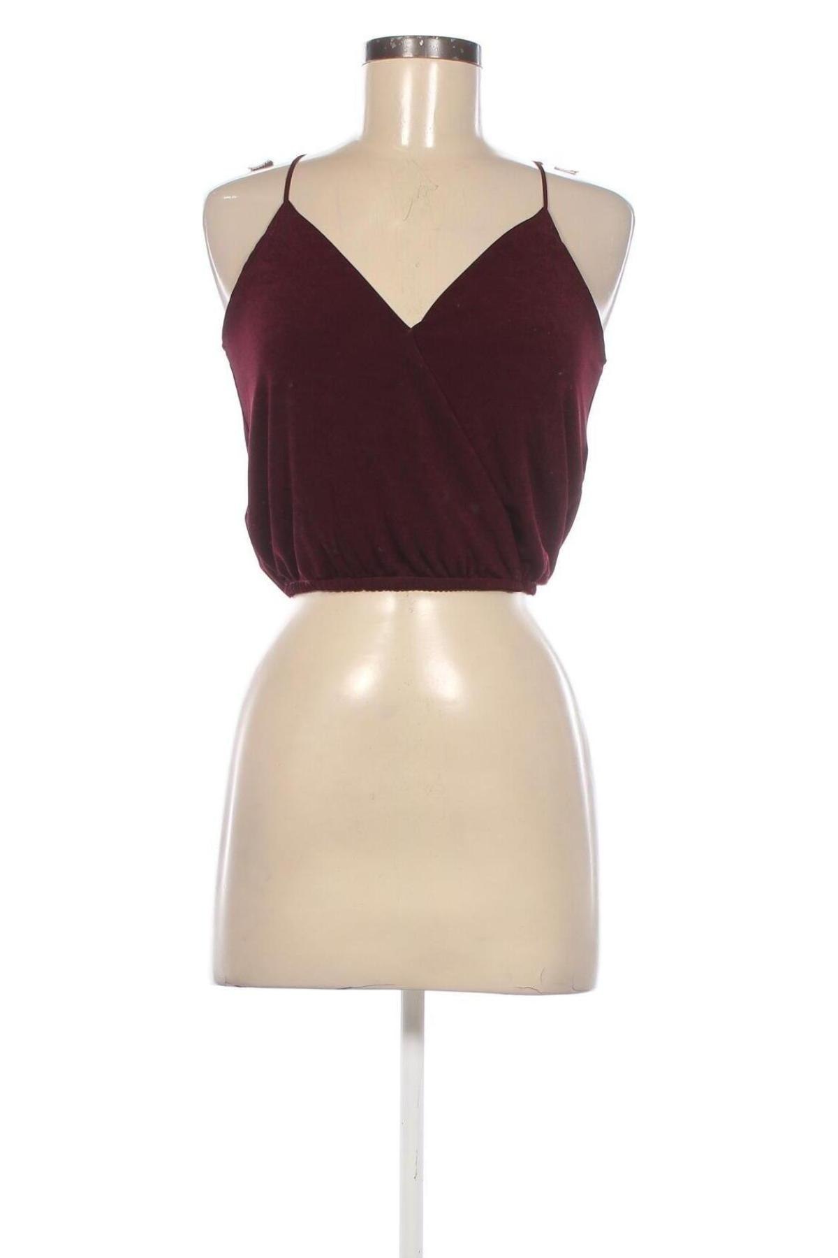 Damentop Bershka, Größe S, Farbe Rot, Preis € 7,99