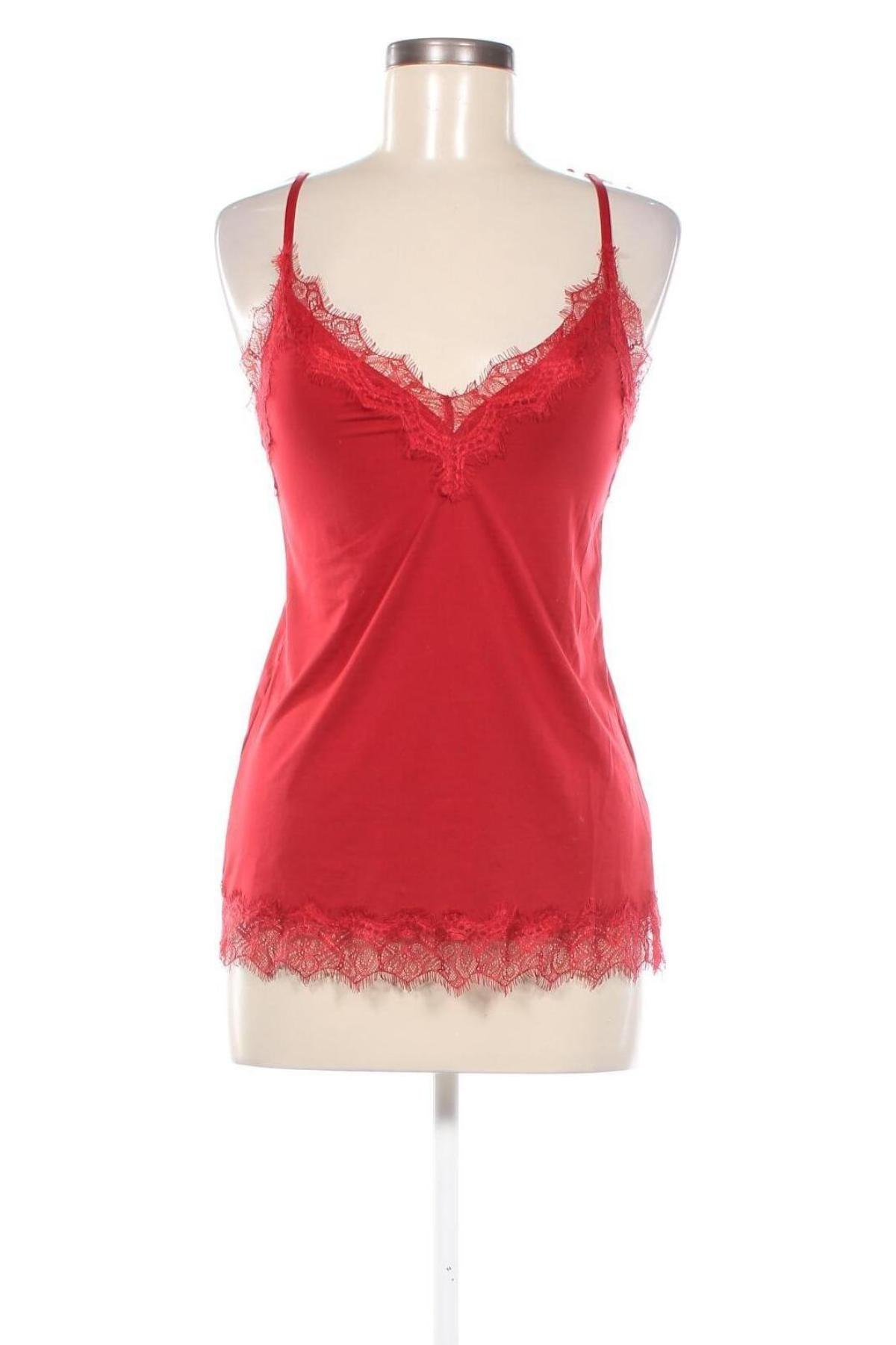 Damentop Rosemunde, Größe S, Farbe Rot, Preis € 12,99