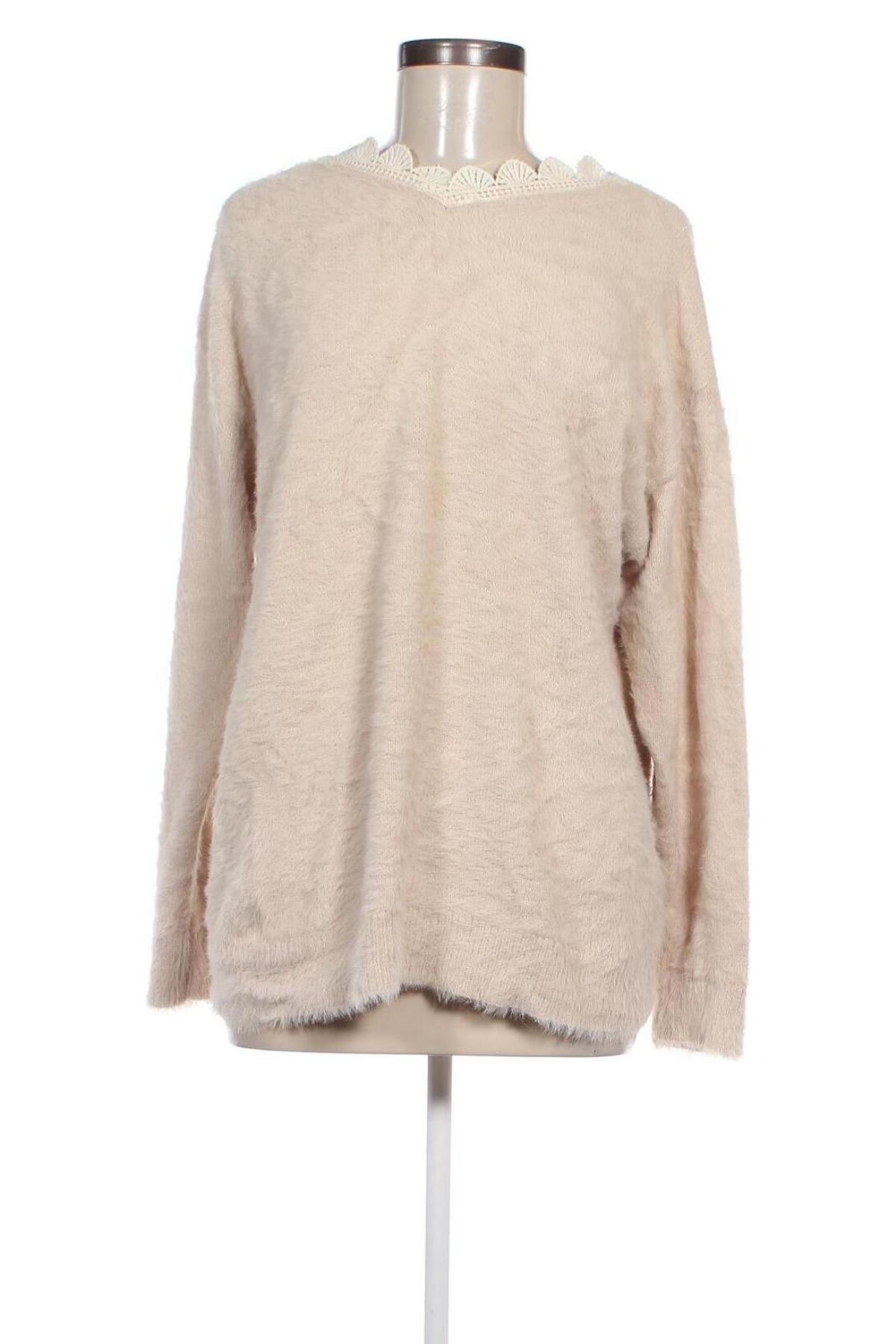 Damenpullover, Größe XXL, Farbe Beige, Preis € 10,99