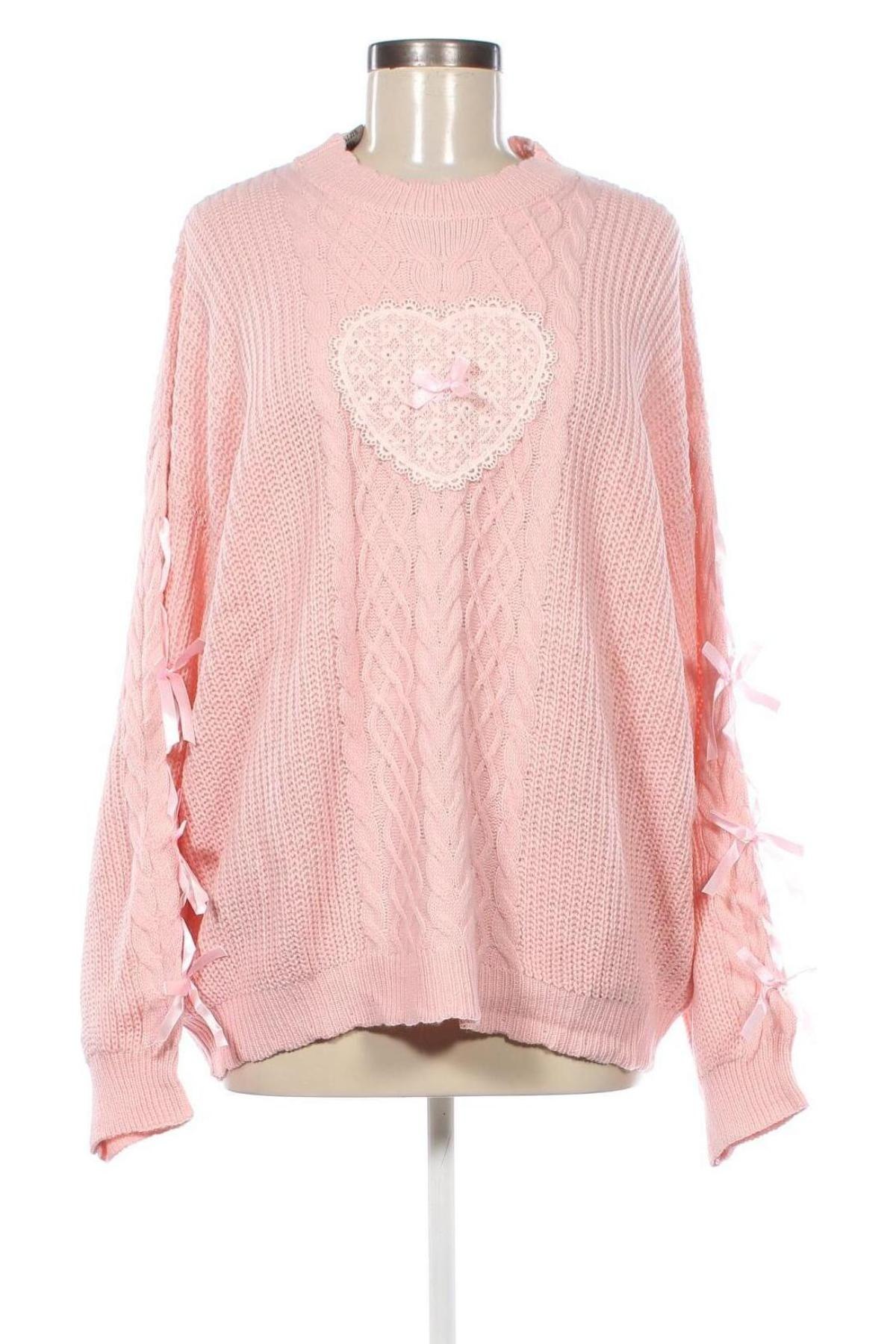 Damenpullover, Größe L, Farbe Rosa, Preis € 9,49