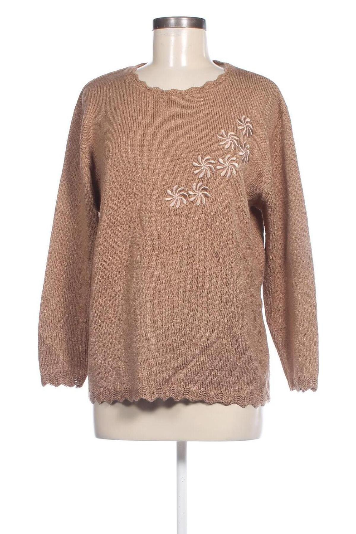 Damenpullover, Größe L, Farbe Beige, Preis 10,49 €