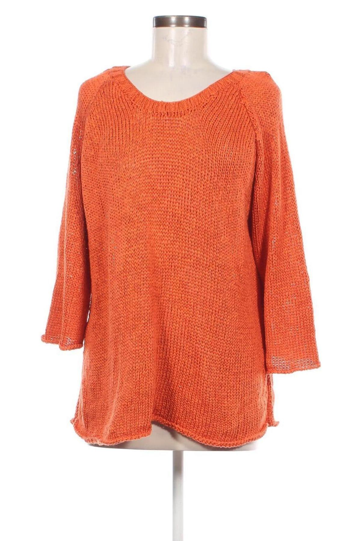 Damenpullover, Größe S, Farbe Orange, Preis € 20,49