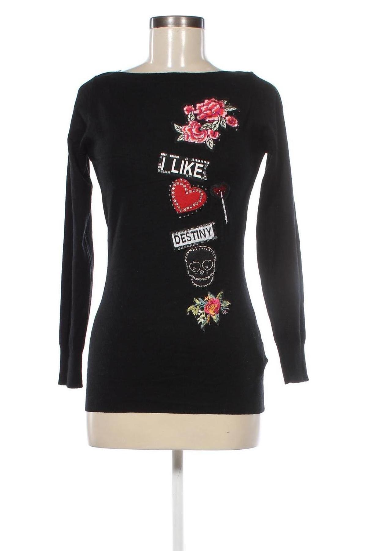 Pulover de femei, Mărime M, Culoare Negru, Preț 48,99 Lei