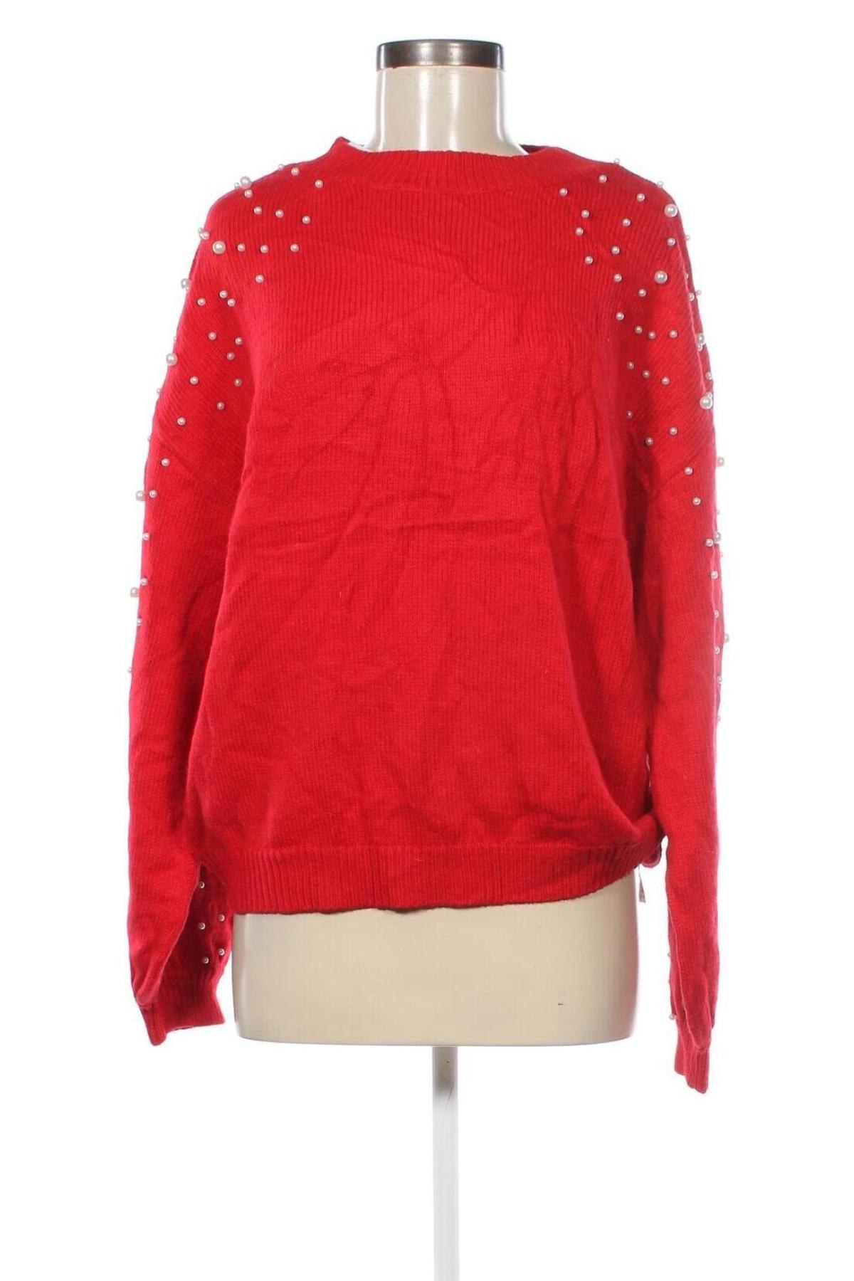 Damenpullover, Größe M, Farbe Rot, Preis 20,49 €