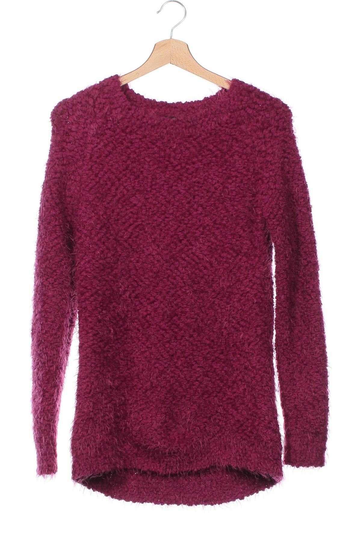 Damski sweter F&F, Rozmiar XS, Kolor Fioletowy, Cena 47,99 zł