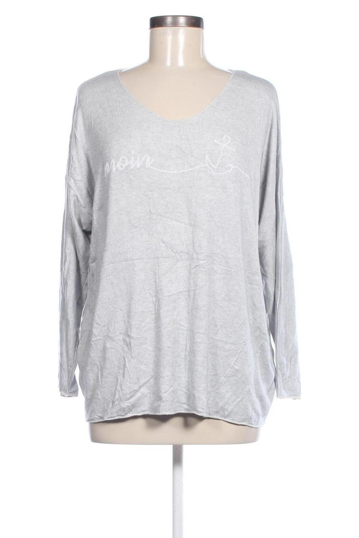 Damenpullover Flair, Größe L, Farbe Grau, Preis € 7,49