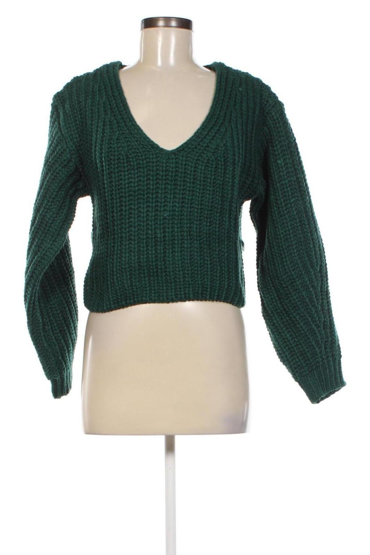 Pulover de femei H&M, Mărime XS, Culoare Verde, Preț 48,99 Lei