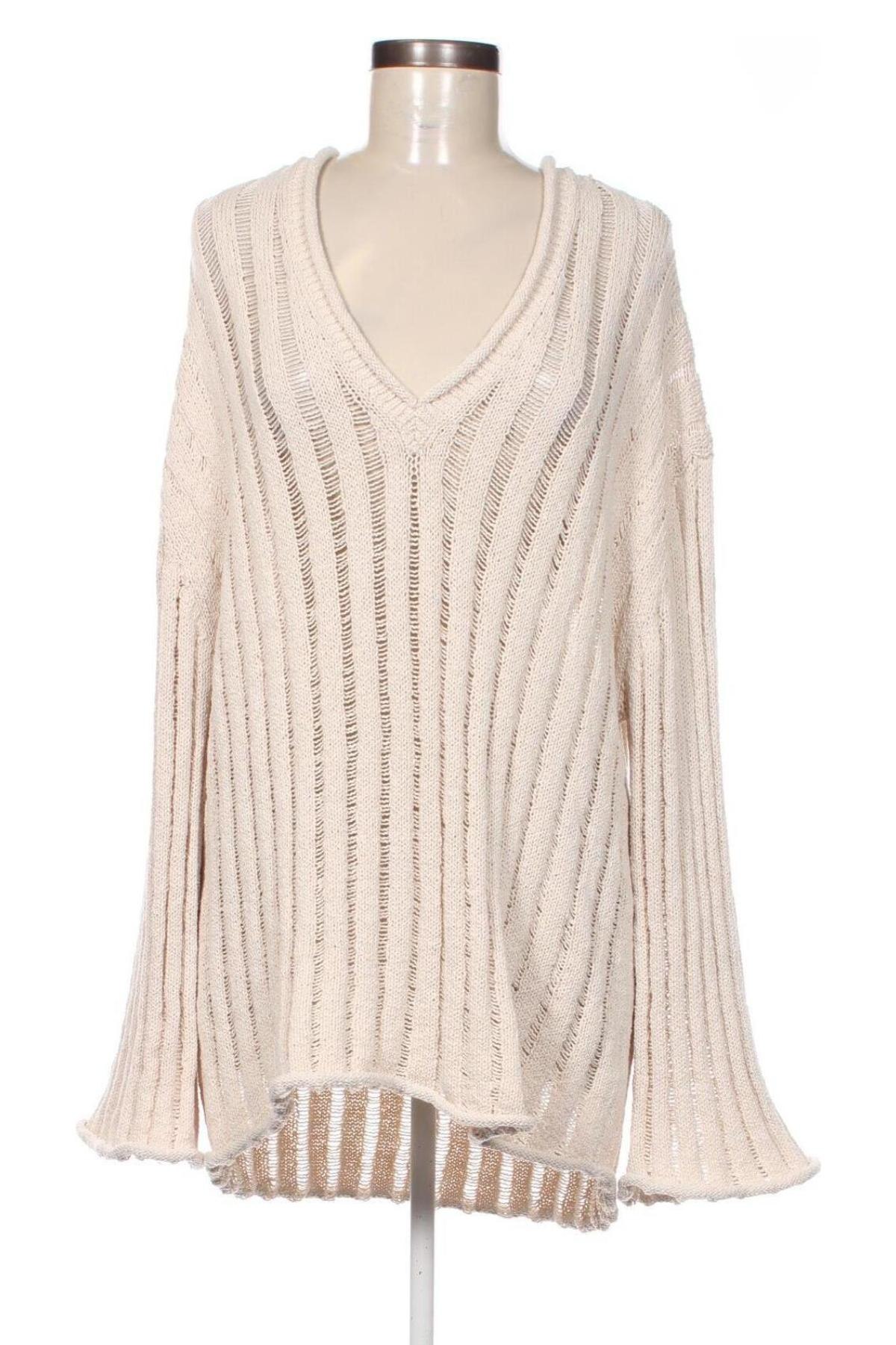 Damenpullover H&M, Größe M, Farbe Beige, Preis 10,49 €