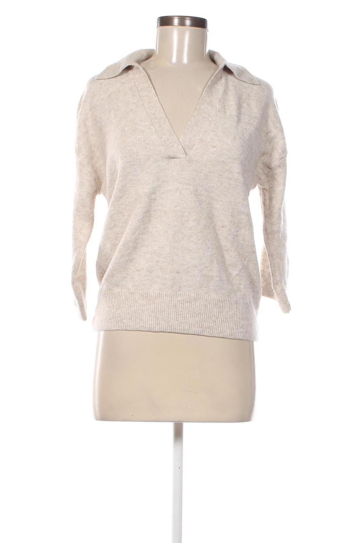 Damenpullover H&M, Größe XS, Farbe Beige, Preis 10,49 €