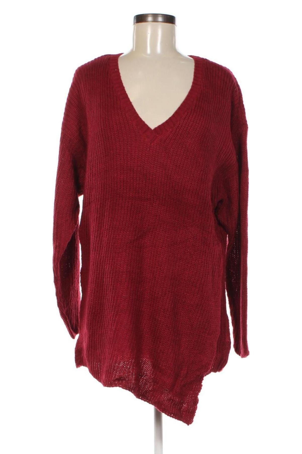 Damenpullover Justfab, Größe XL, Farbe Rot, Preis 20,49 €