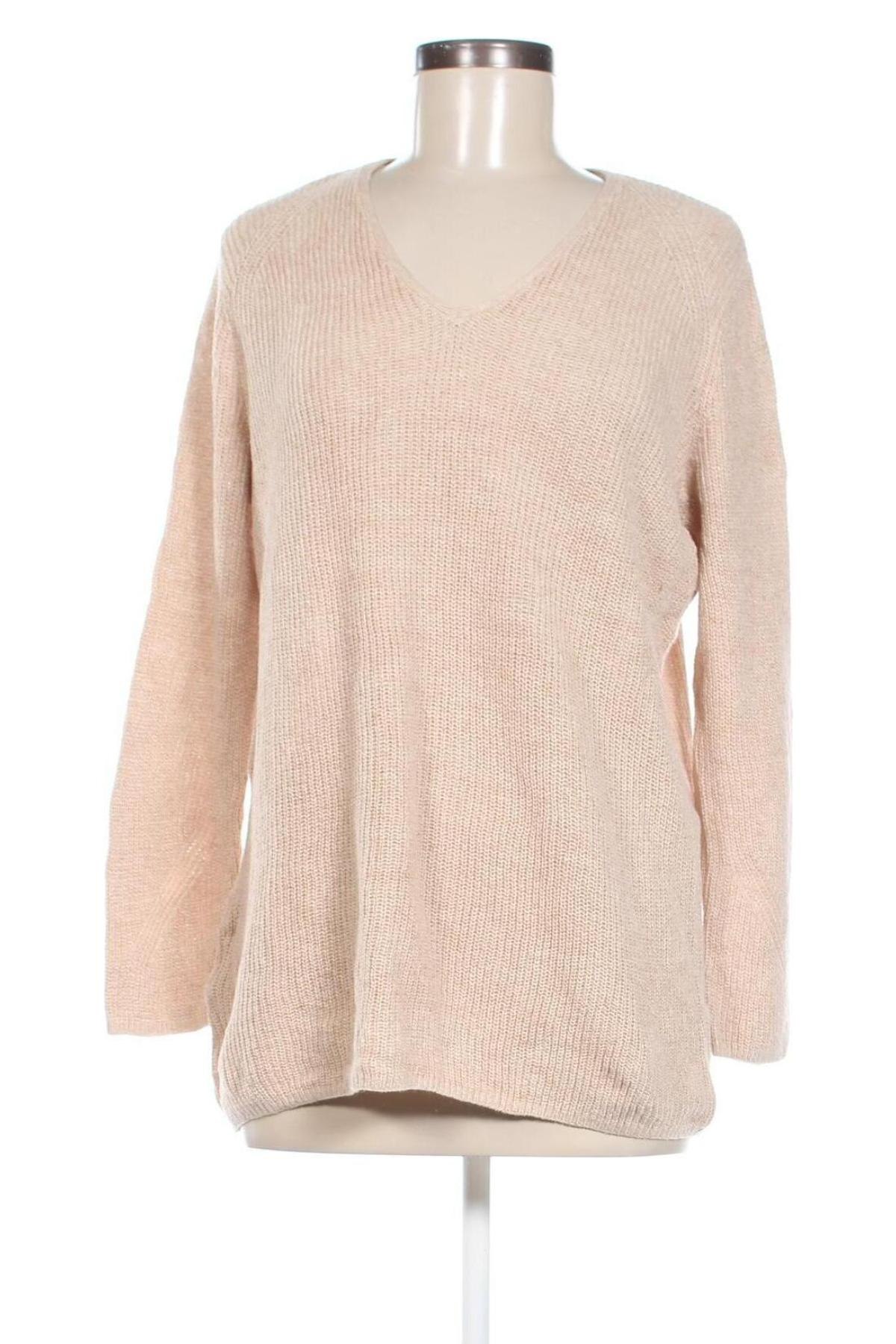 Damenpullover Lands' End, Größe M, Farbe Beige, Preis 5,99 €