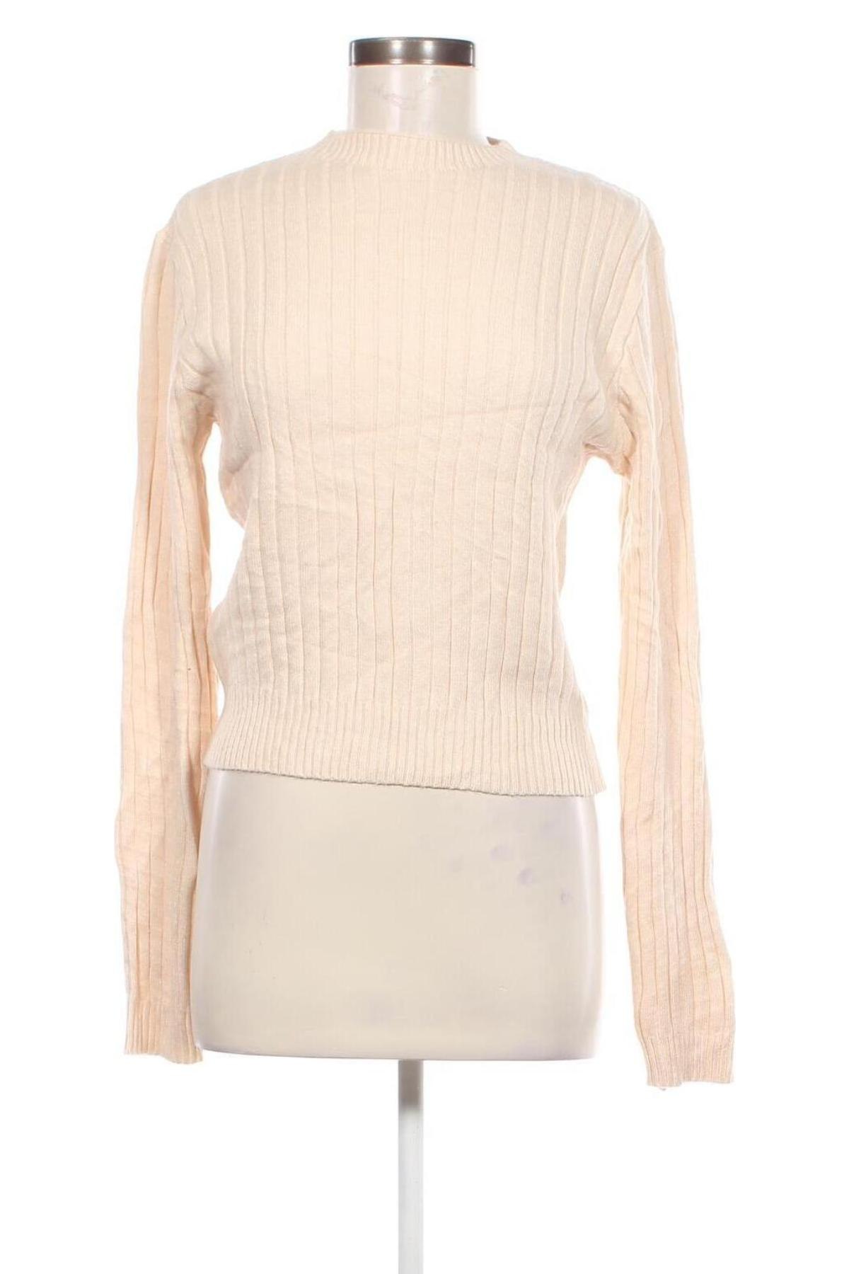 Damenpullover Laura Torelli, Größe M, Farbe Ecru, Preis € 9,49