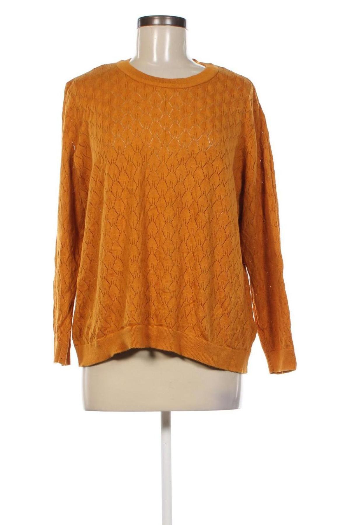 Damenpullover Laura Torelli, Größe XL, Farbe Gelb, Preis € 8,49