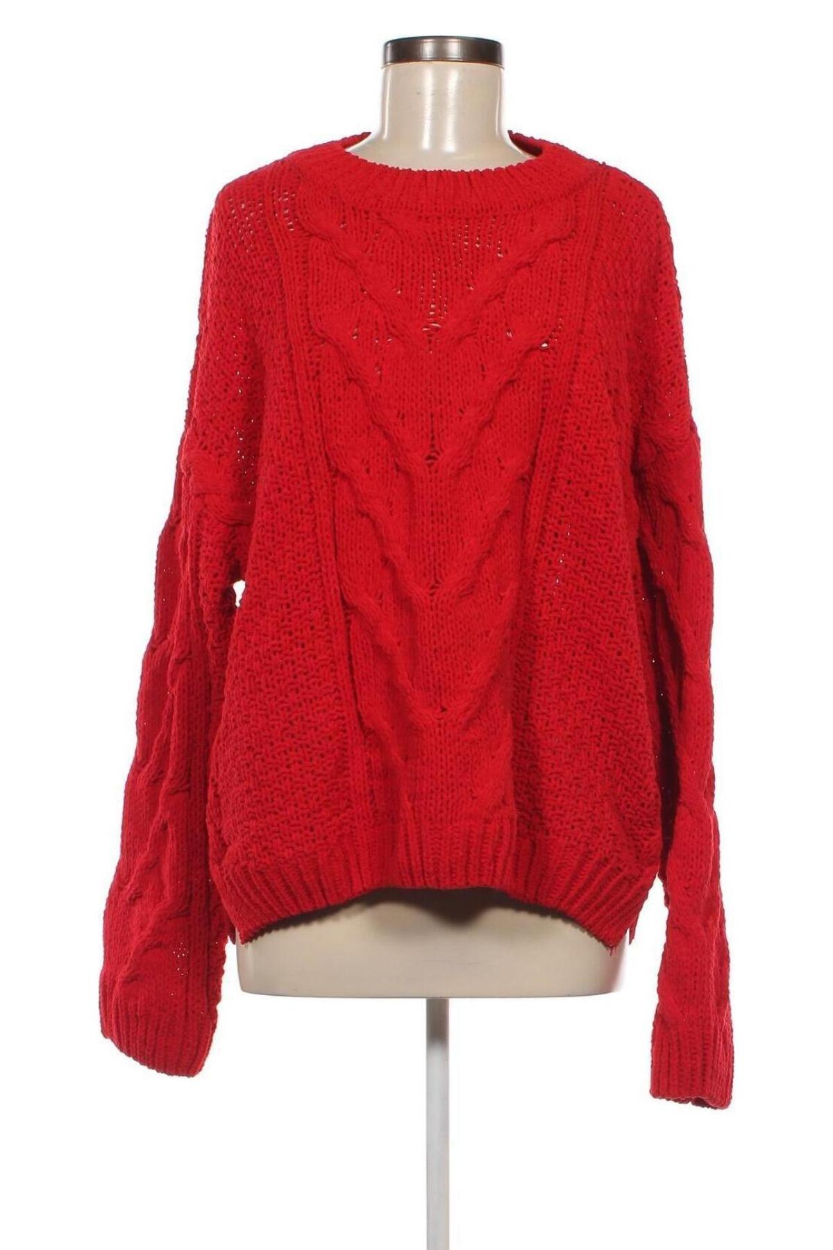 Damenpullover Lefties, Größe M, Farbe Rot, Preis € 21,21