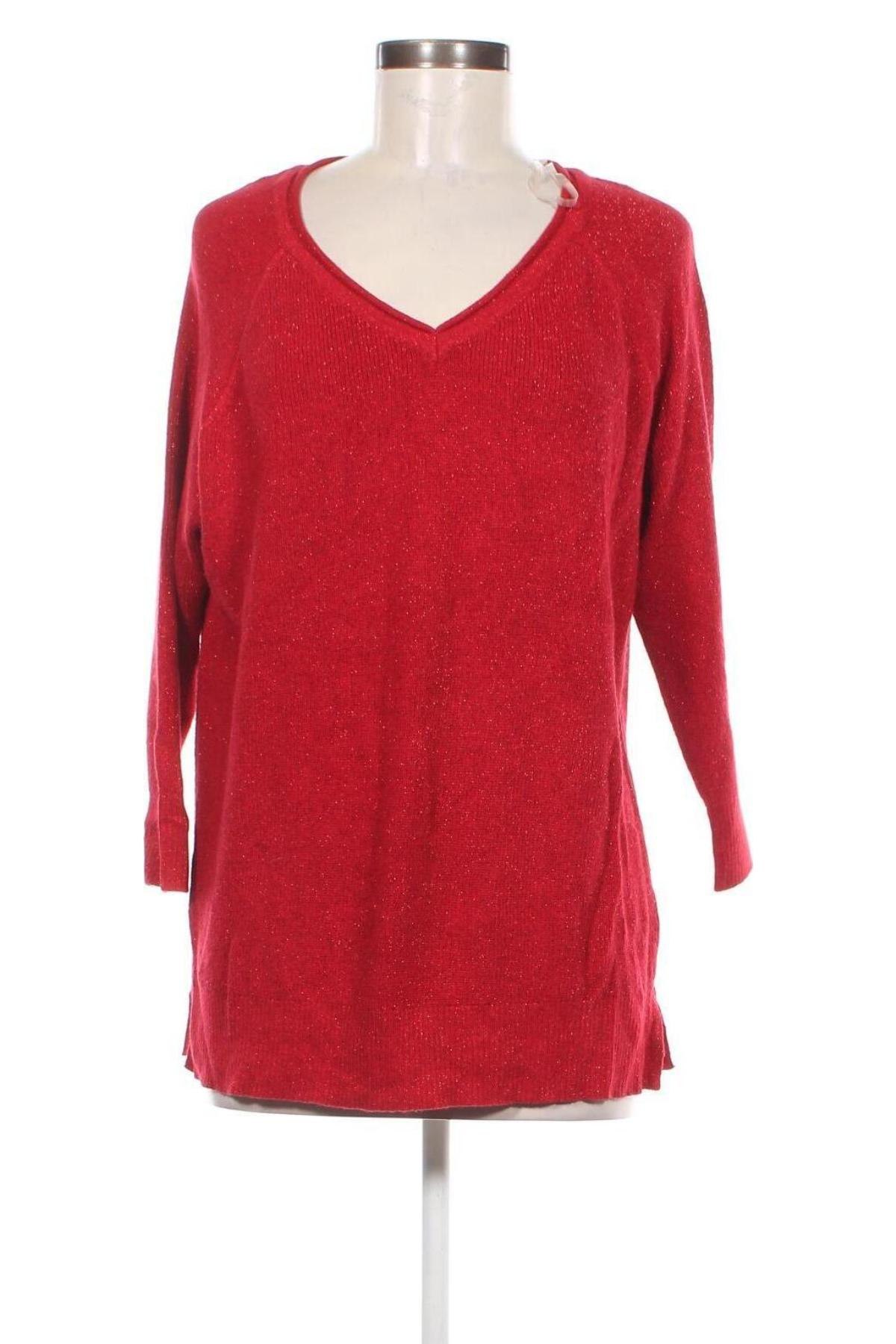 Damenpullover Liz Claiborne, Größe L, Farbe Rot, Preis € 10,49