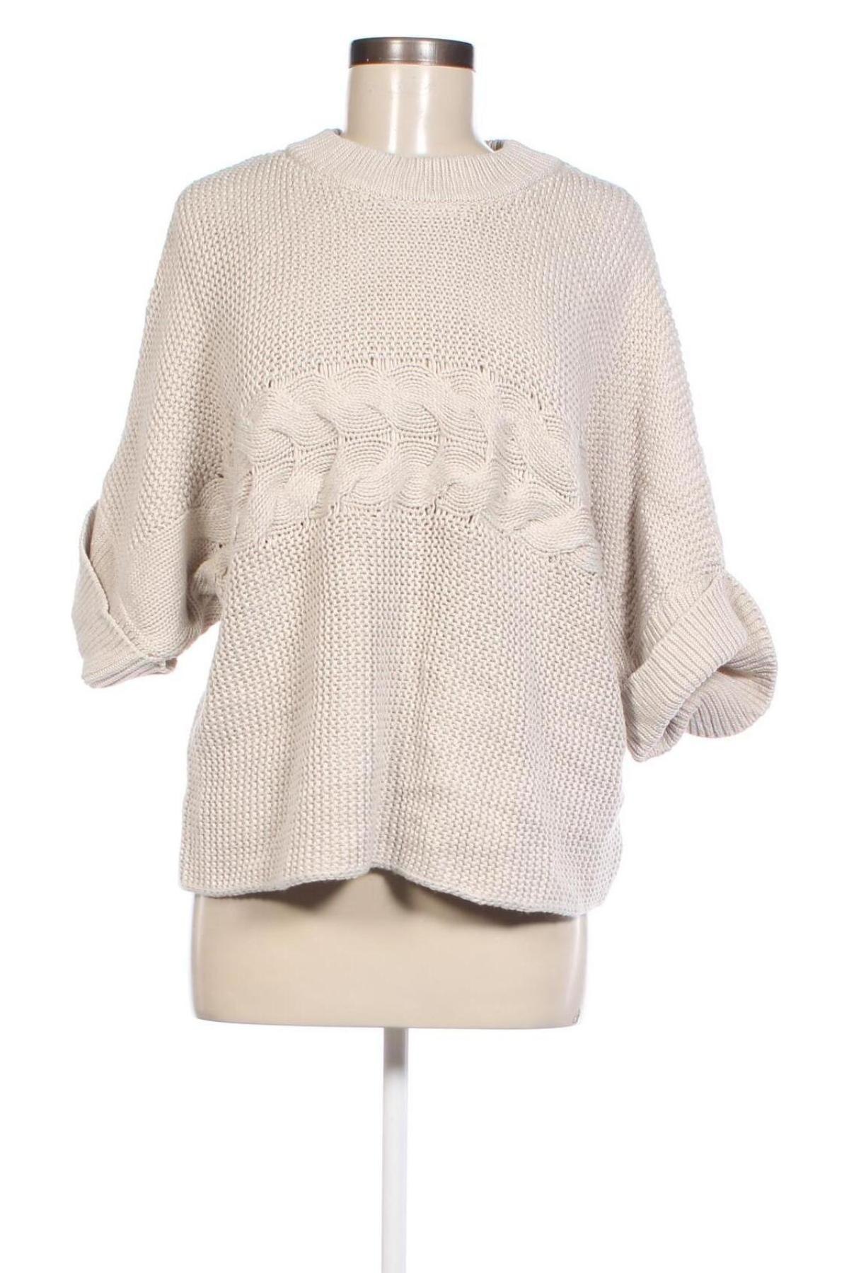 Damenpullover Massimo Dutti, Größe M, Farbe Beige, Preis € 21,99