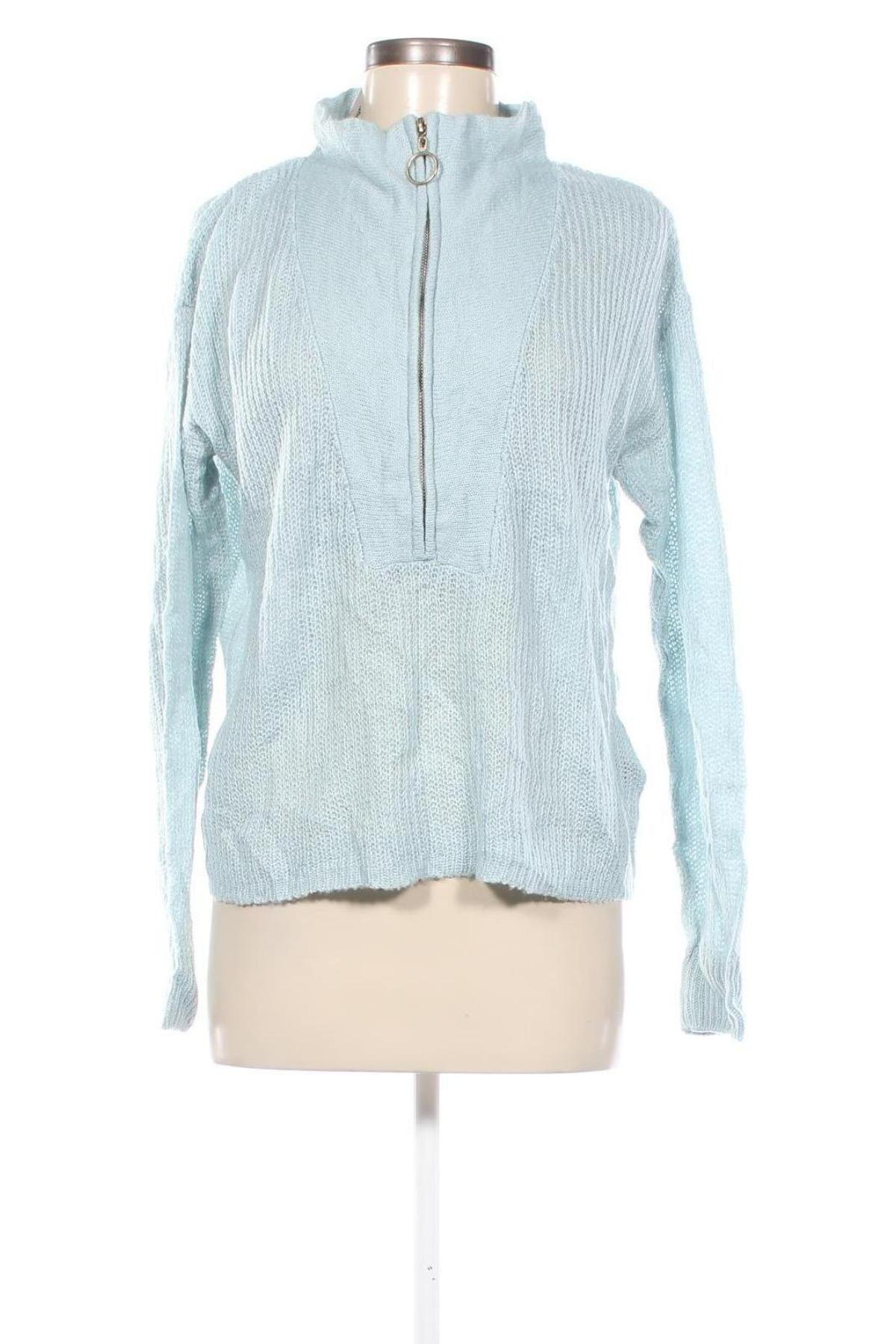 Damenpullover Takko Fashion, Größe M, Farbe Blau, Preis 7,49 €