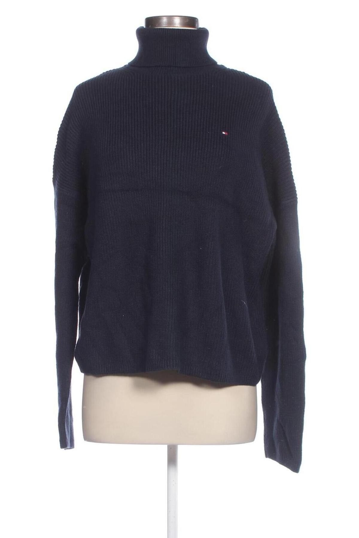 Damski sweter Tommy Hilfiger, Rozmiar L, Kolor Niebieski, Cena 226,99 zł