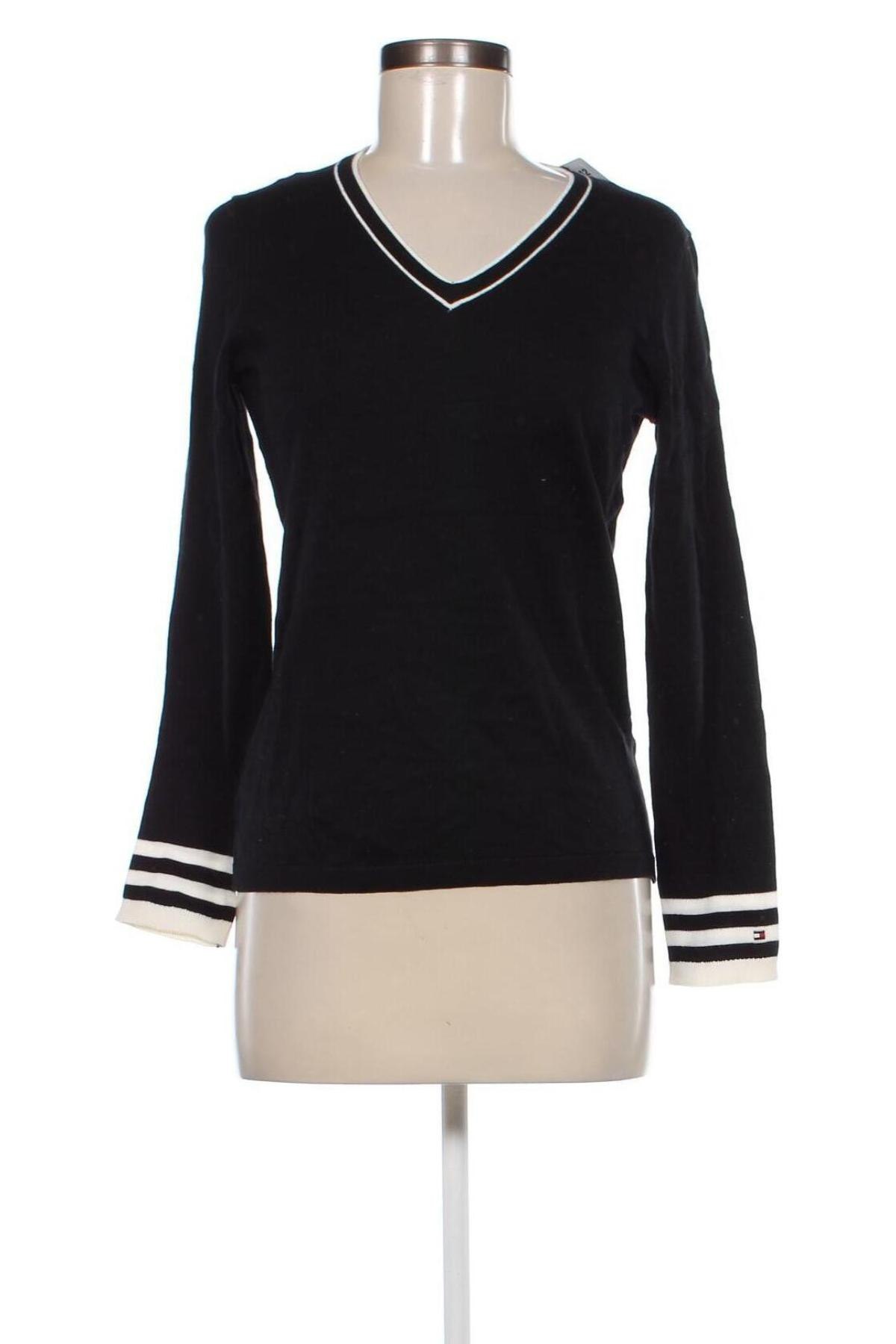 Pulover de femei Tommy Hilfiger, Mărime S, Culoare Negru, Preț 233,99 Lei